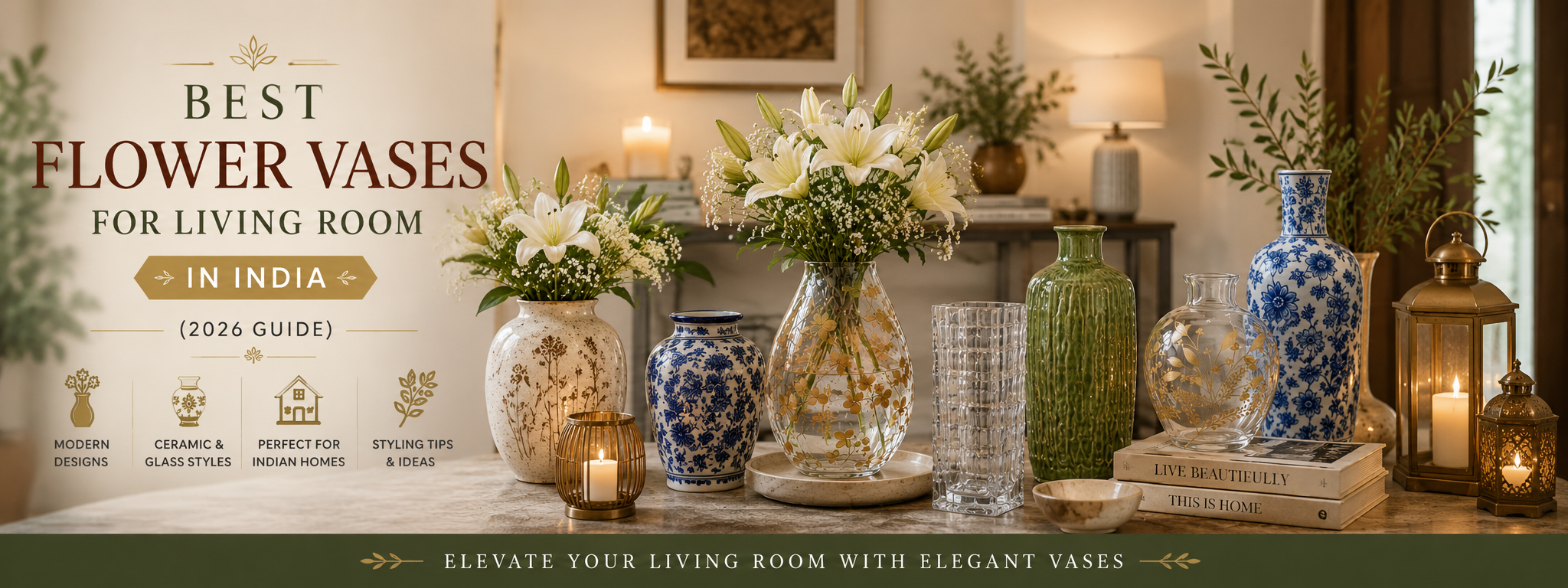 Best Flower Vases for Living Room in India (2026 Guide)