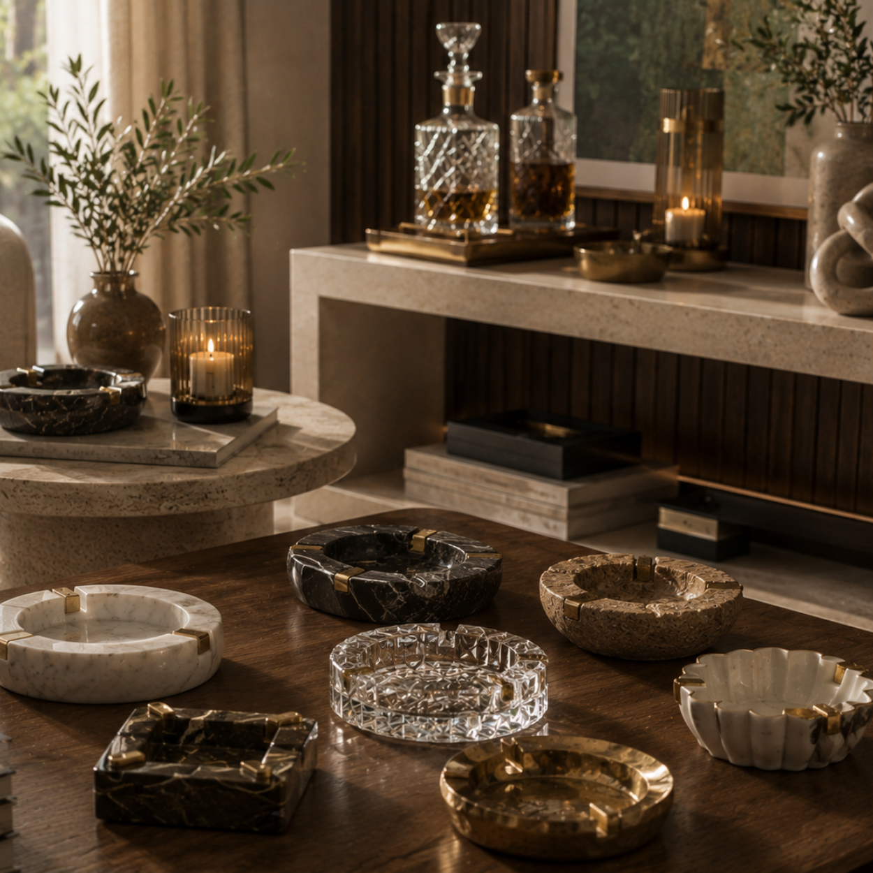 Luxury Decorative Ash Trays Collection Fusion Furnishing