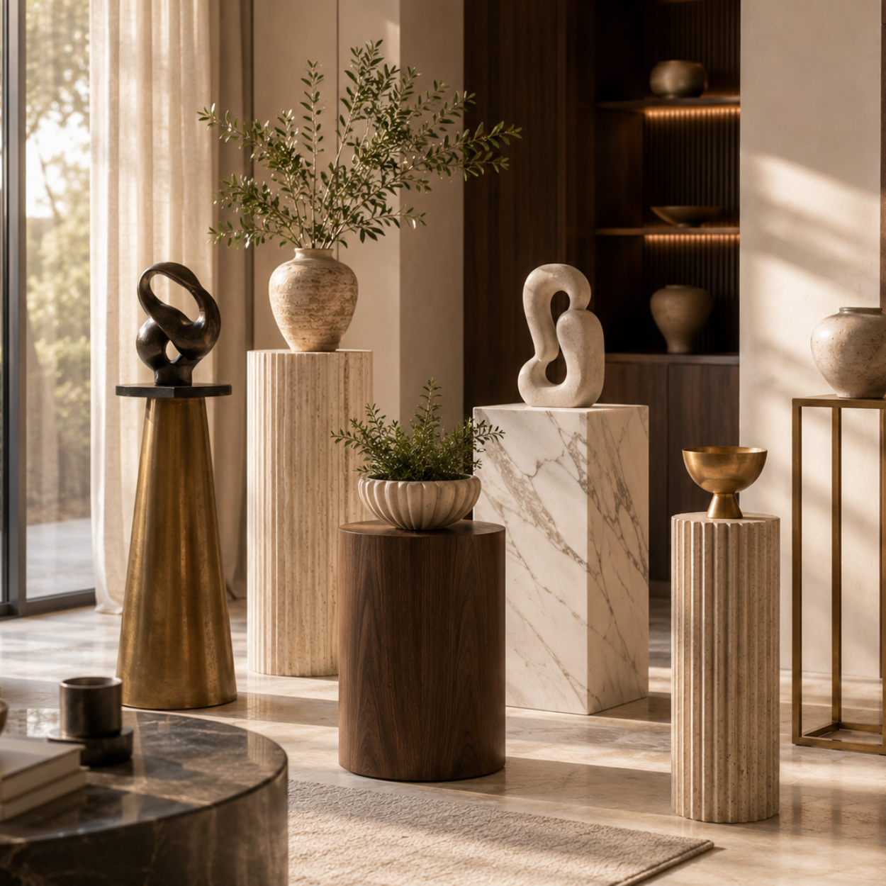 Luxury Plinths & Stands Collection Fusion Furnishing