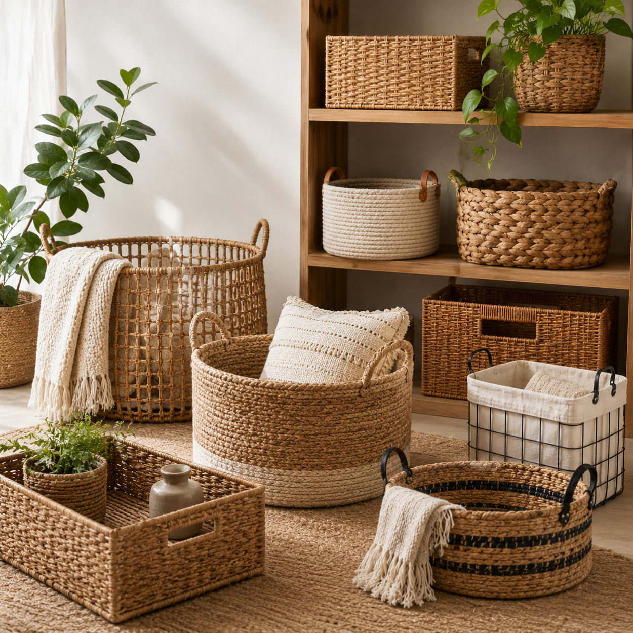 Premium Baskets & Storage Collection Fusion Furnishing