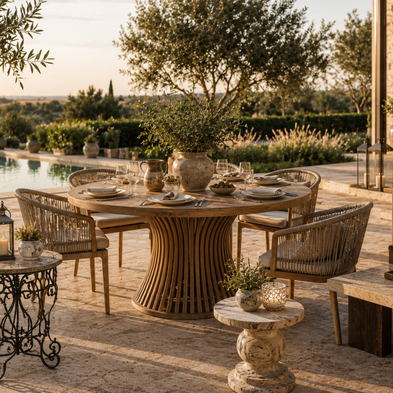 Premium Outdoor Tables Collection