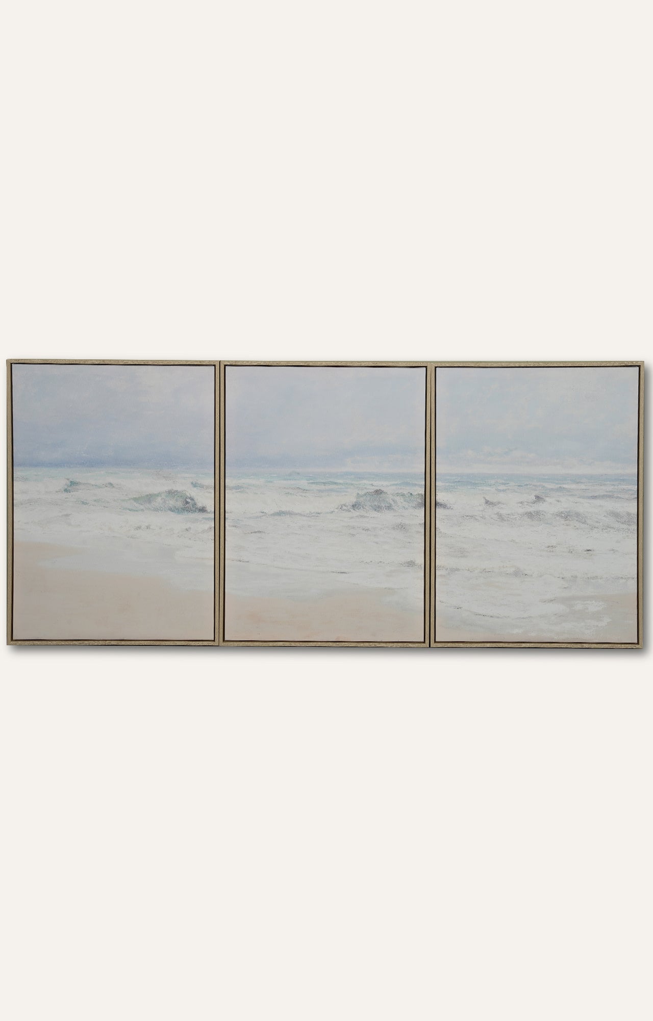 Heaven Beach Canvas Print Wall Art Set of 3