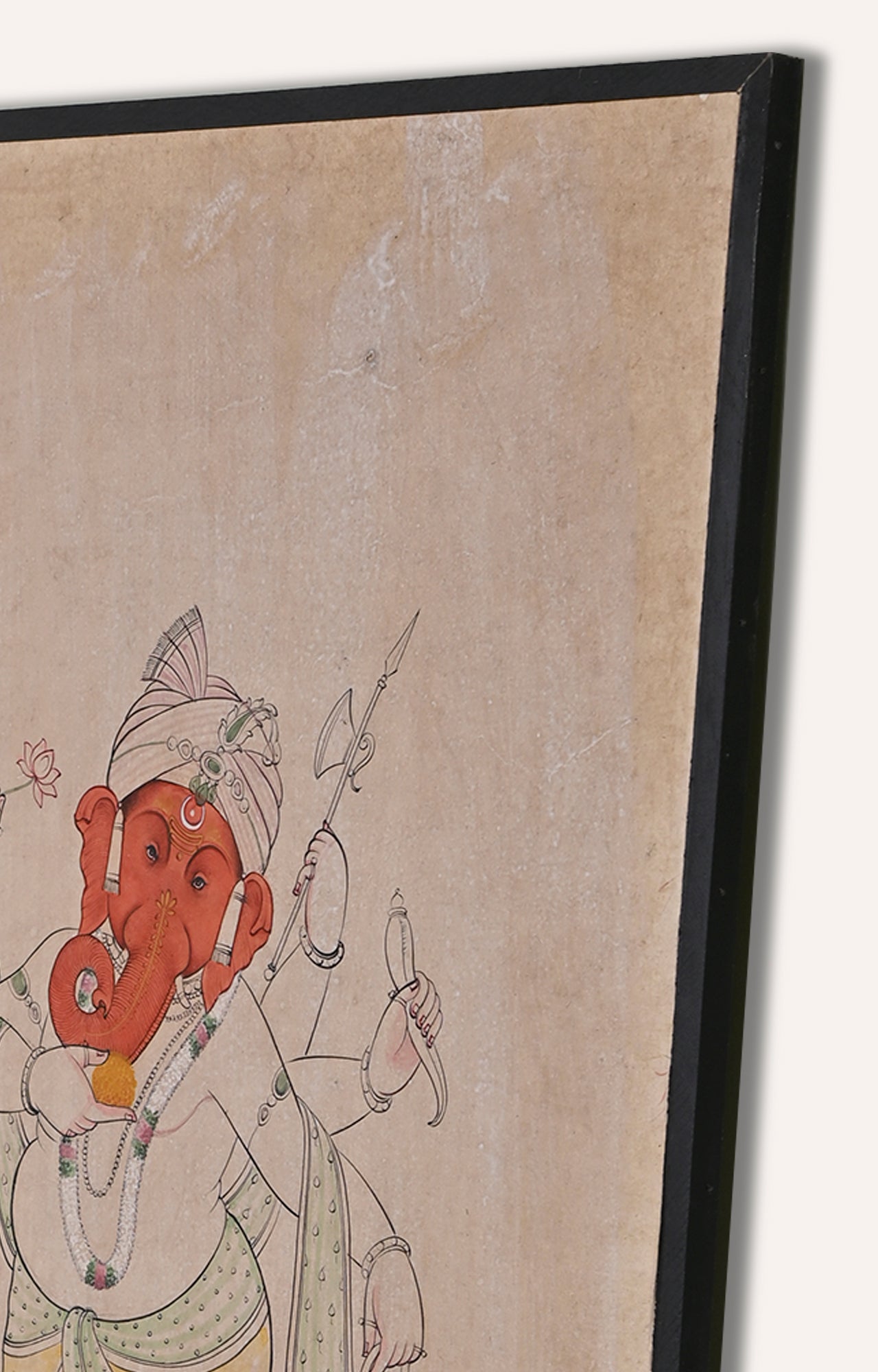Lord Ganesh Guler Painting