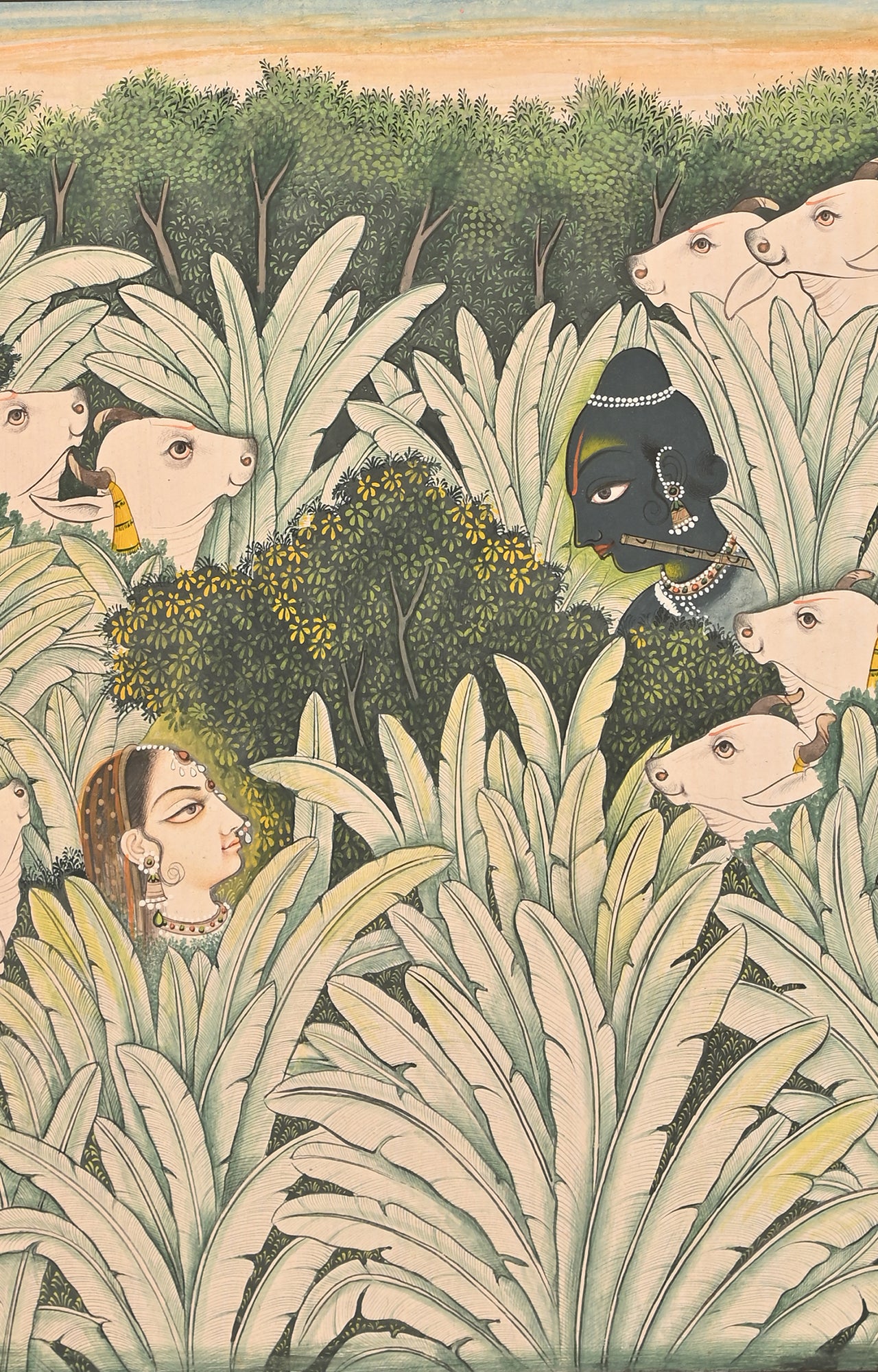 Radha-Krishna wall Painting