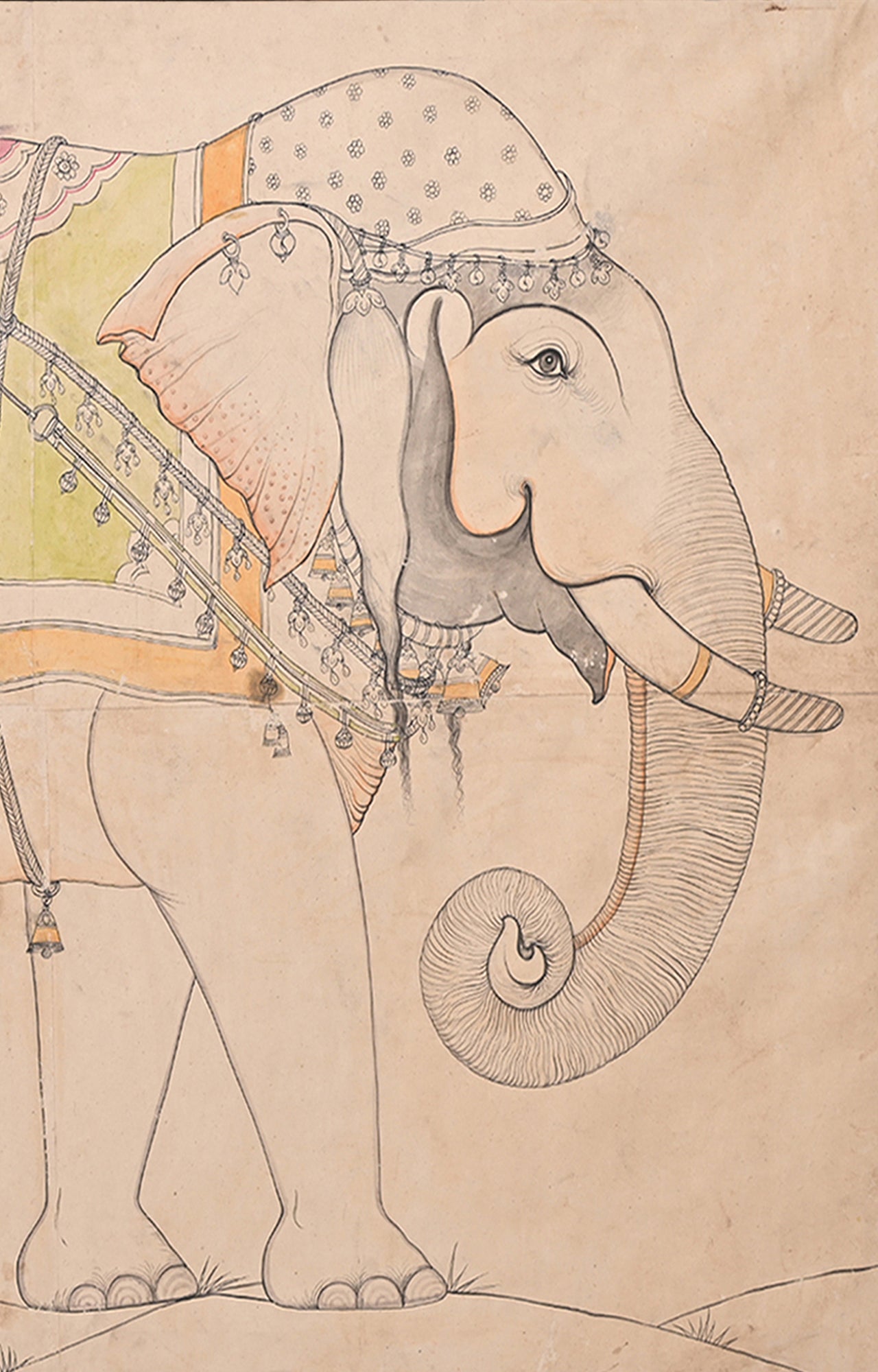 Elephant Watercolor Painting
