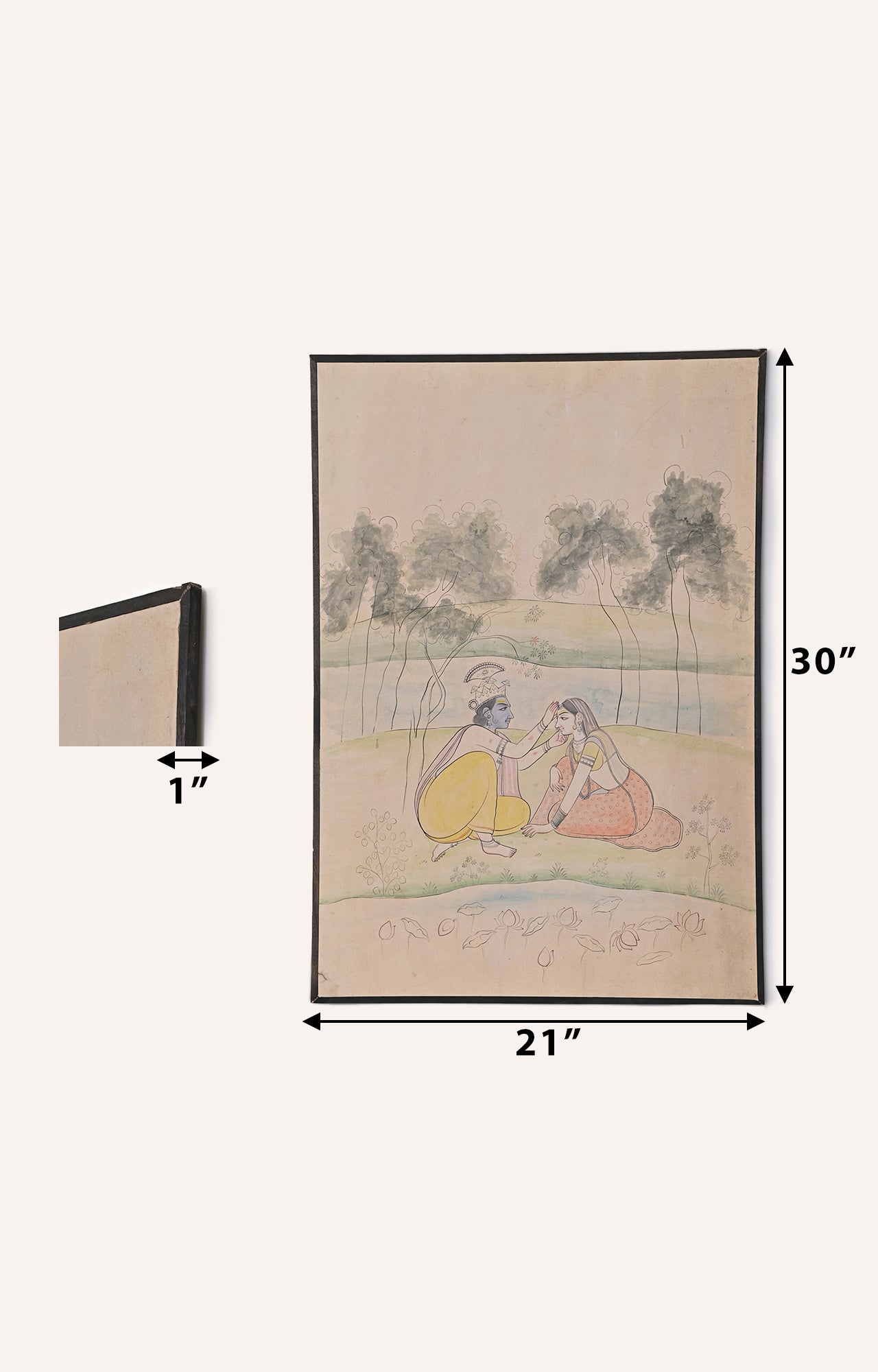 Eternal Embrace : Lord Radhe