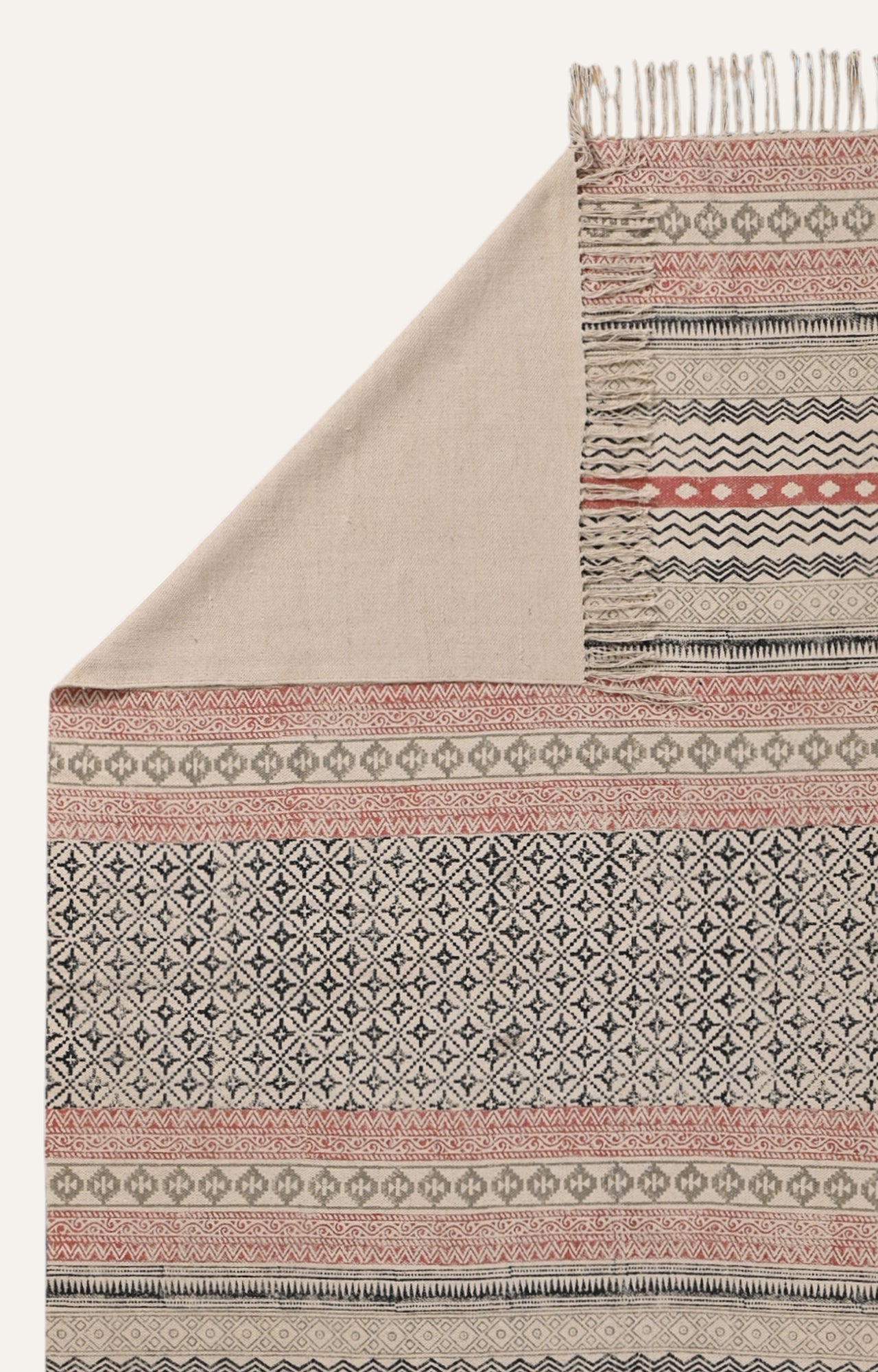 Striped Cotton Rug