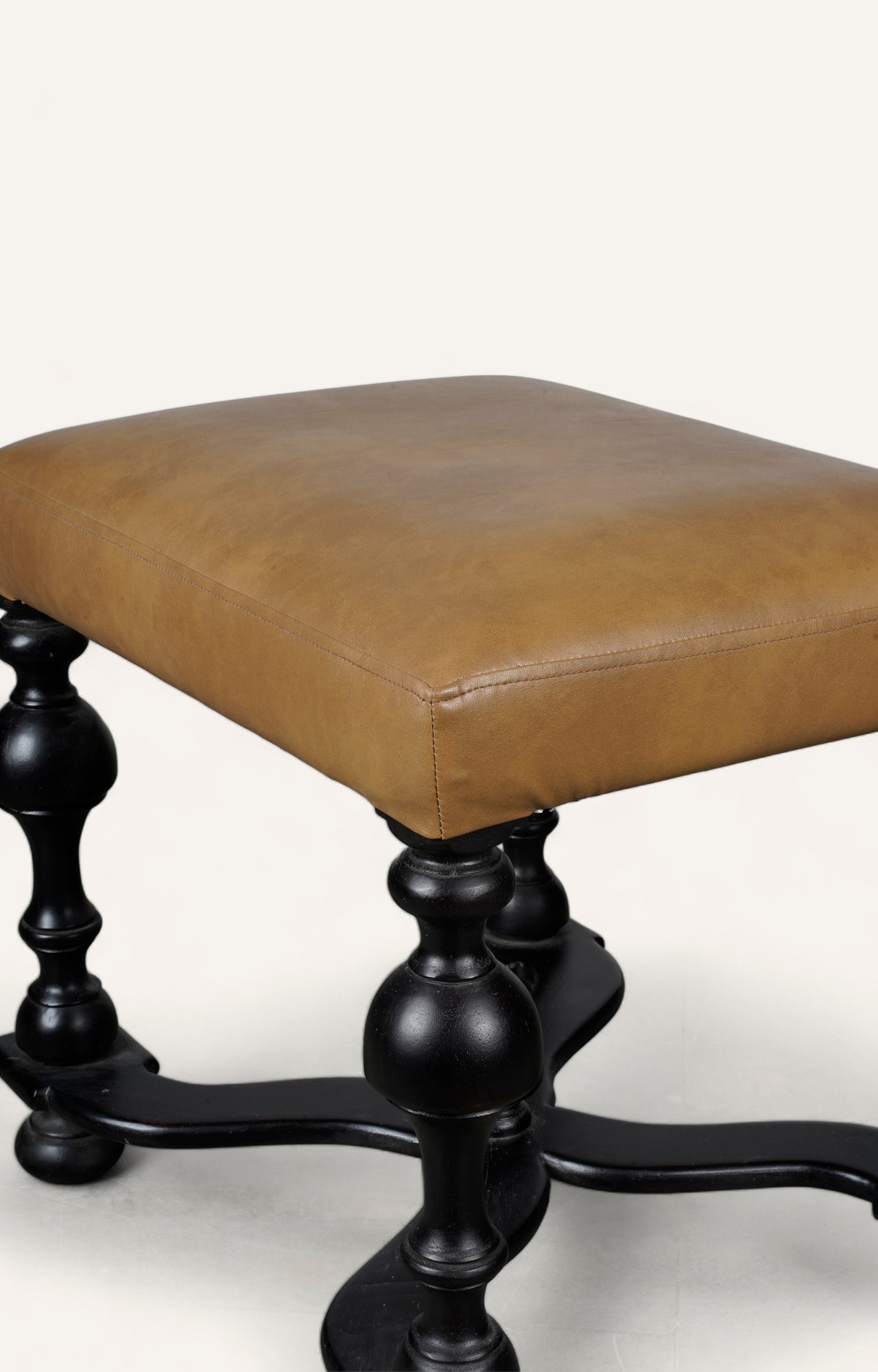 Vintage_Wooden_Square_Stool