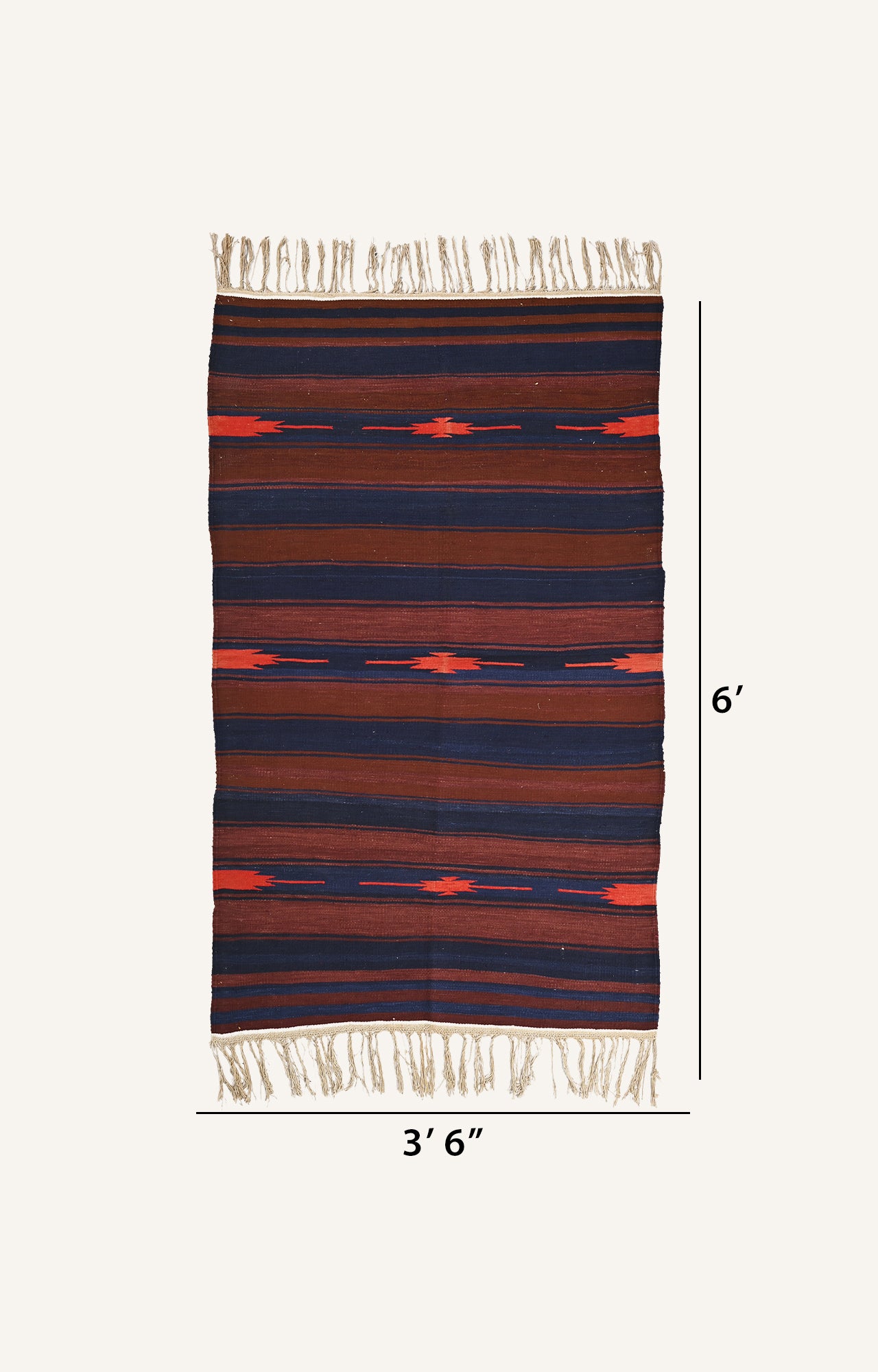 Handwoven Punjabi Cotton Durrie