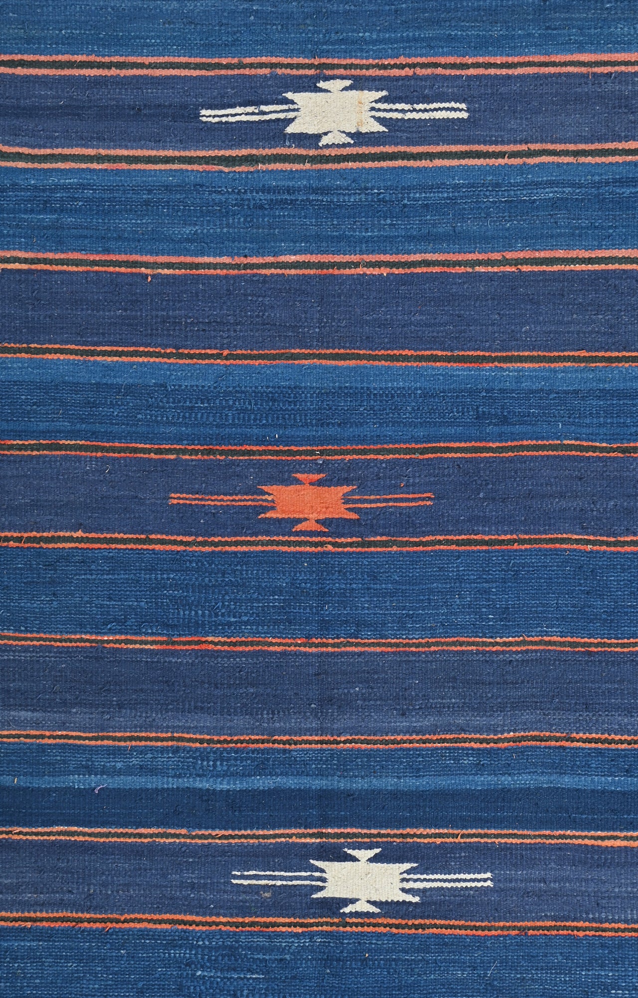 Blue striped Punjabi Durrie