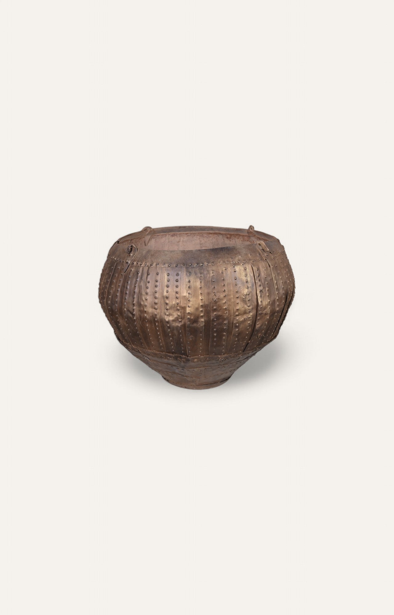 Decorative Hammered Pot