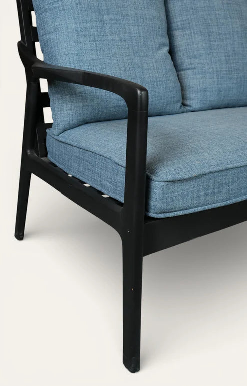 Blue 3-Seater Sofa