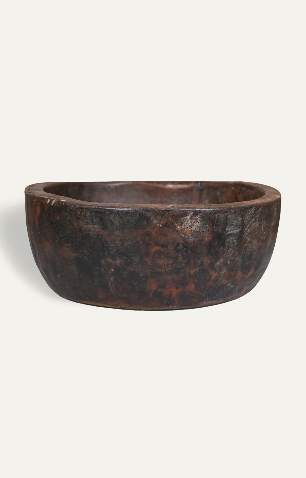 Weathered Teak Bowl