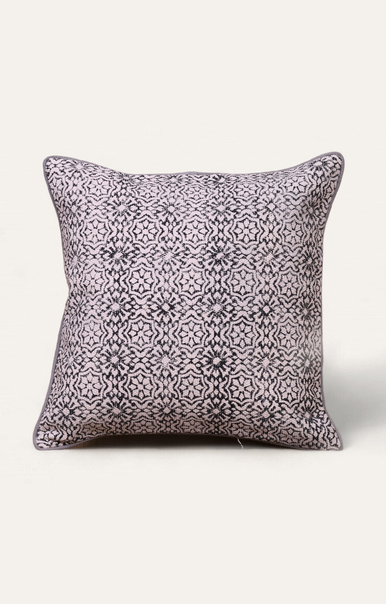 Geometric Floral Cushion Cover