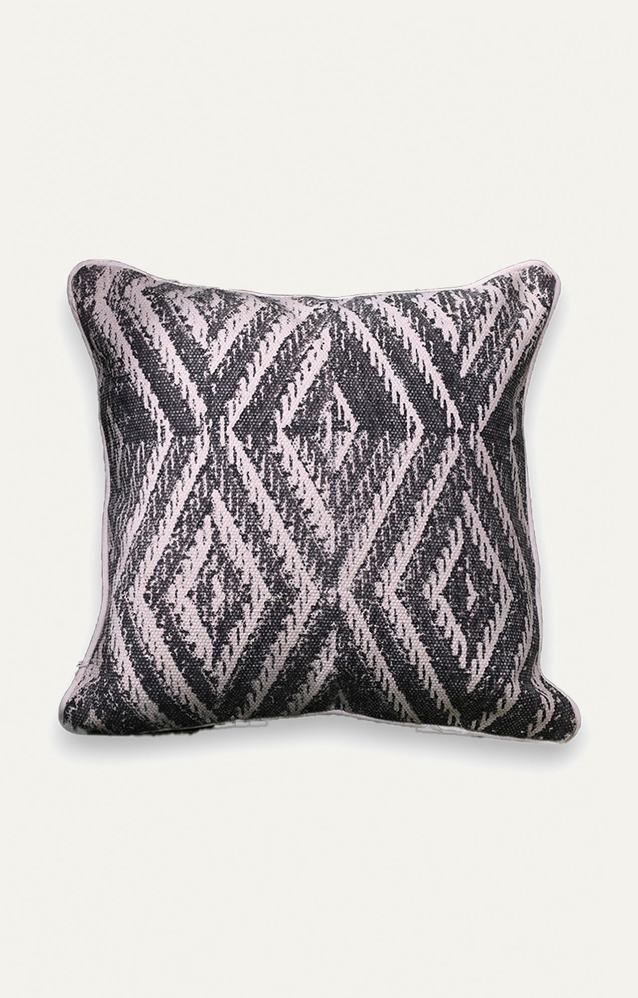 Diagonal Cotton Cushion Cover