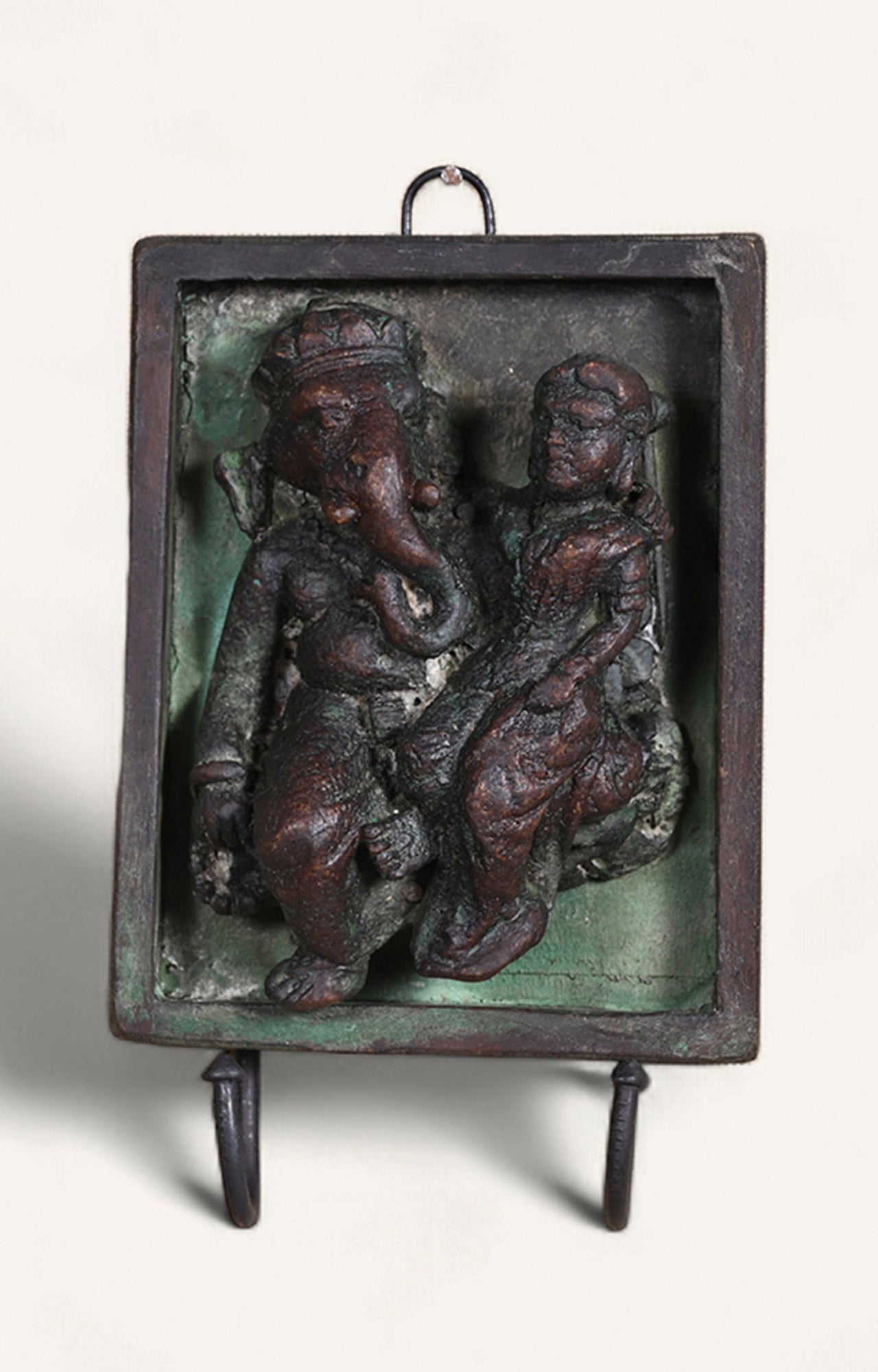 Carved Ganesha Panel