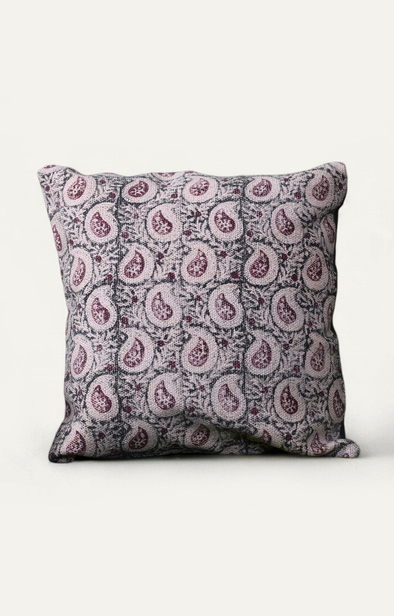 Indian Floral Print Cotton Cushion Cover