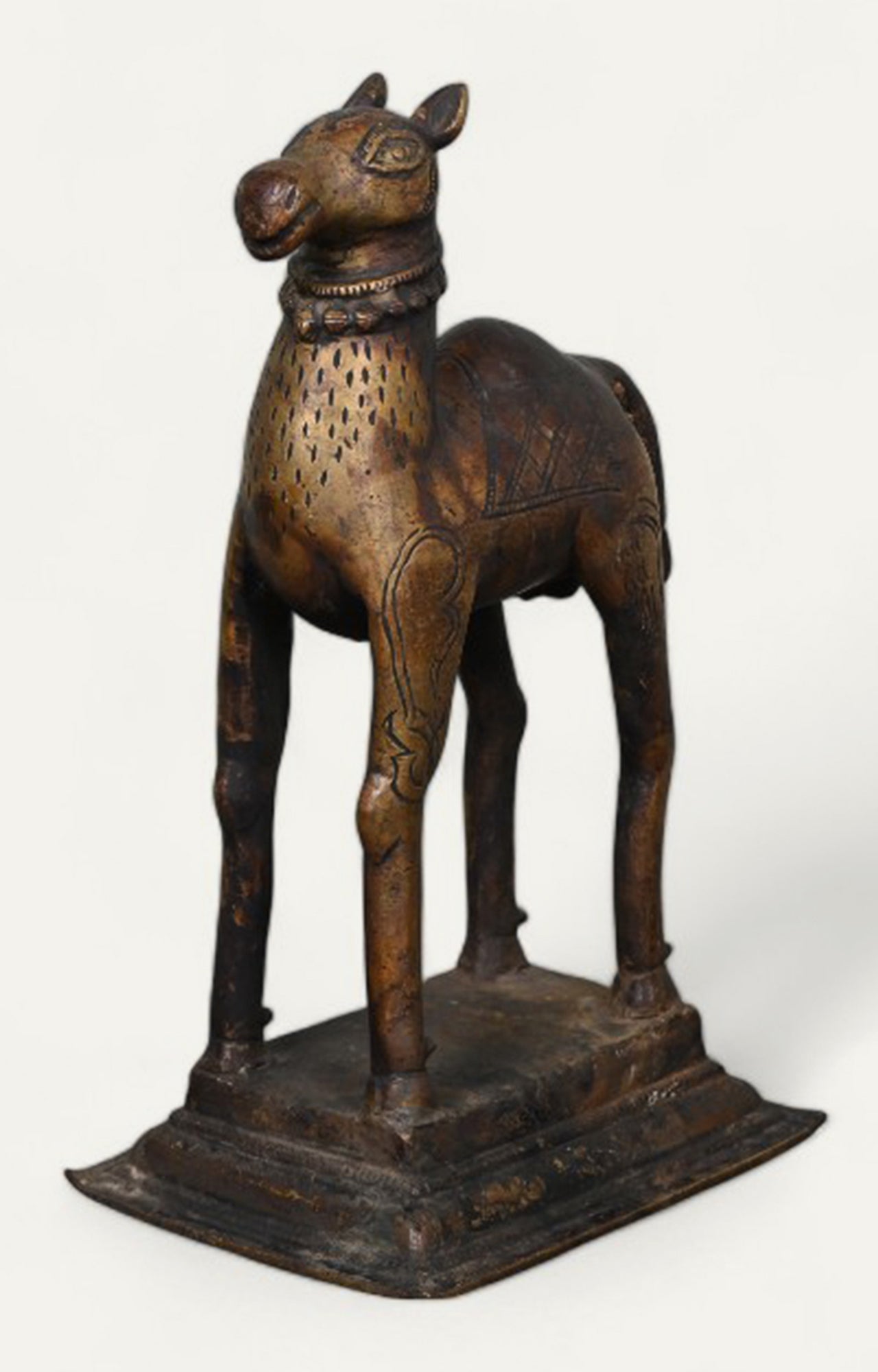 Camel Vahana Brass Sculpture