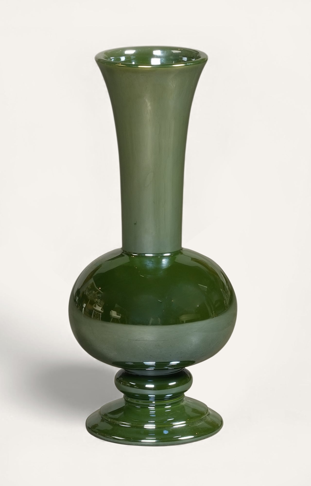 Ceramic Pedestal Bloom Vase