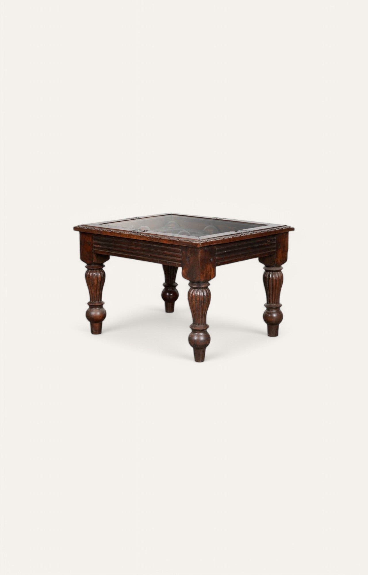 Rajputana Wooden Side Table