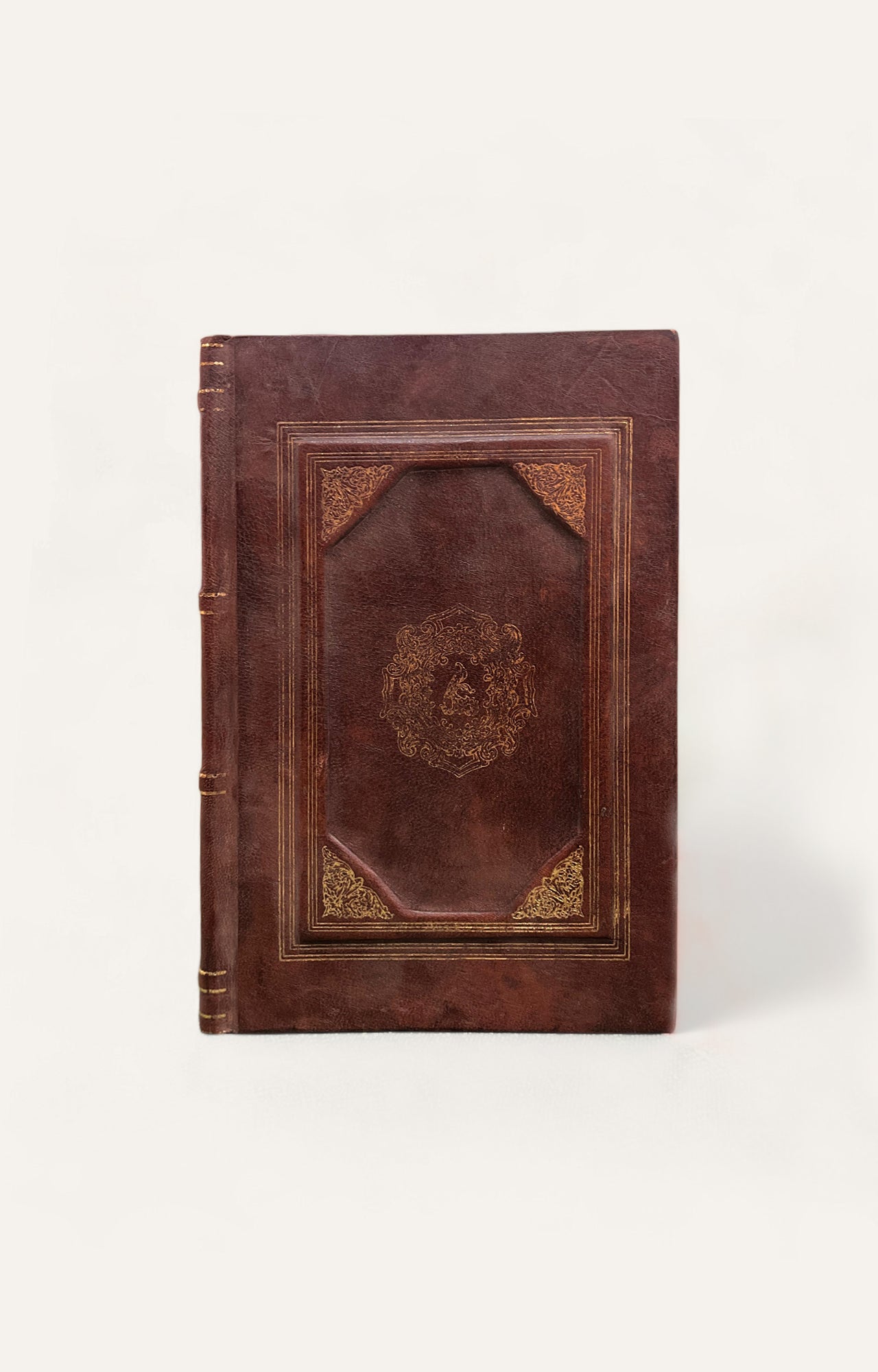 Vintage Faux Leather Book