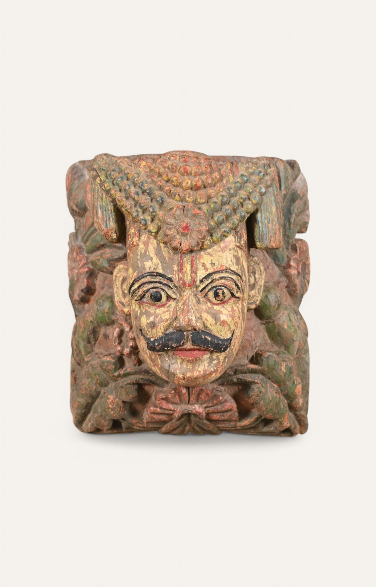 Traditionl Teak Wood Wall Sculpture