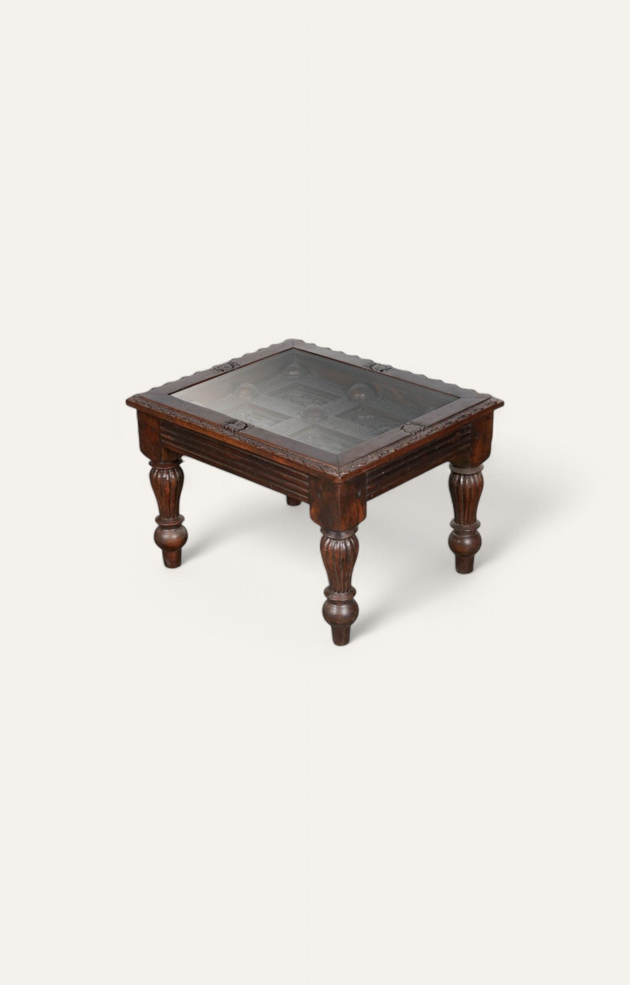 Rajputana Wooden Side Table