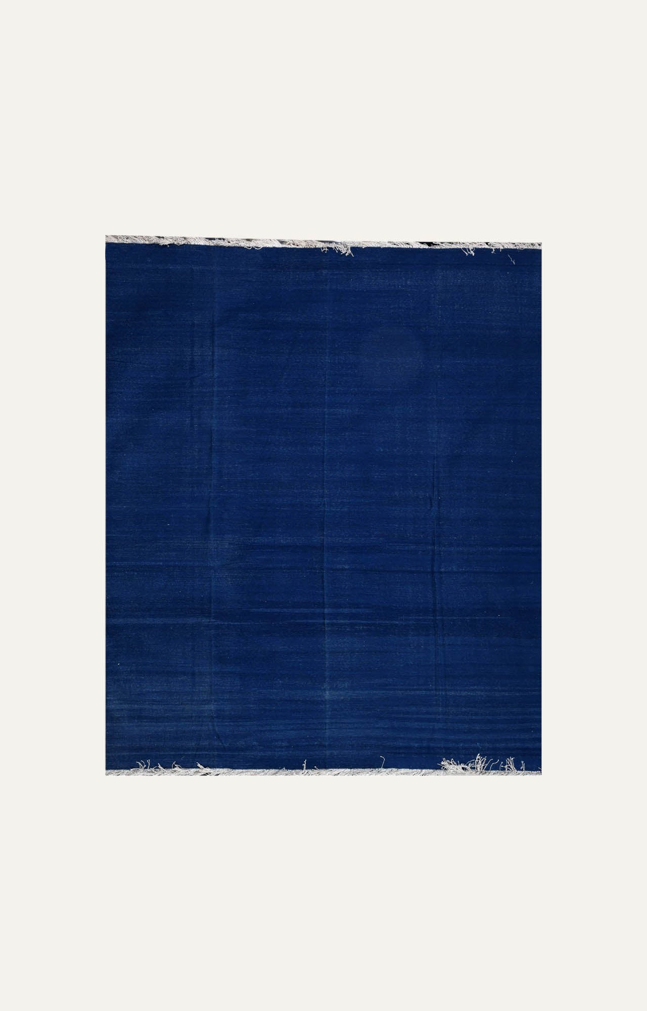 Handwoven Blue Modern Woolen Rug