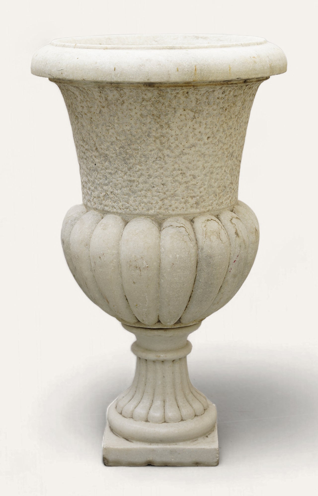 Large Vintage Marble Garden Urn