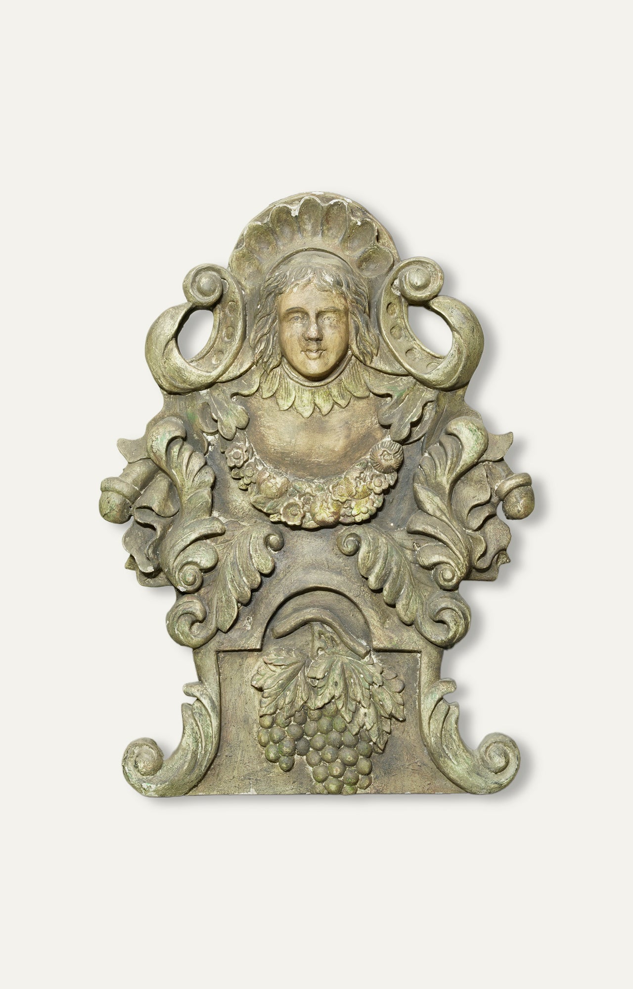 Renaissance Era Carved Wooden Panel
