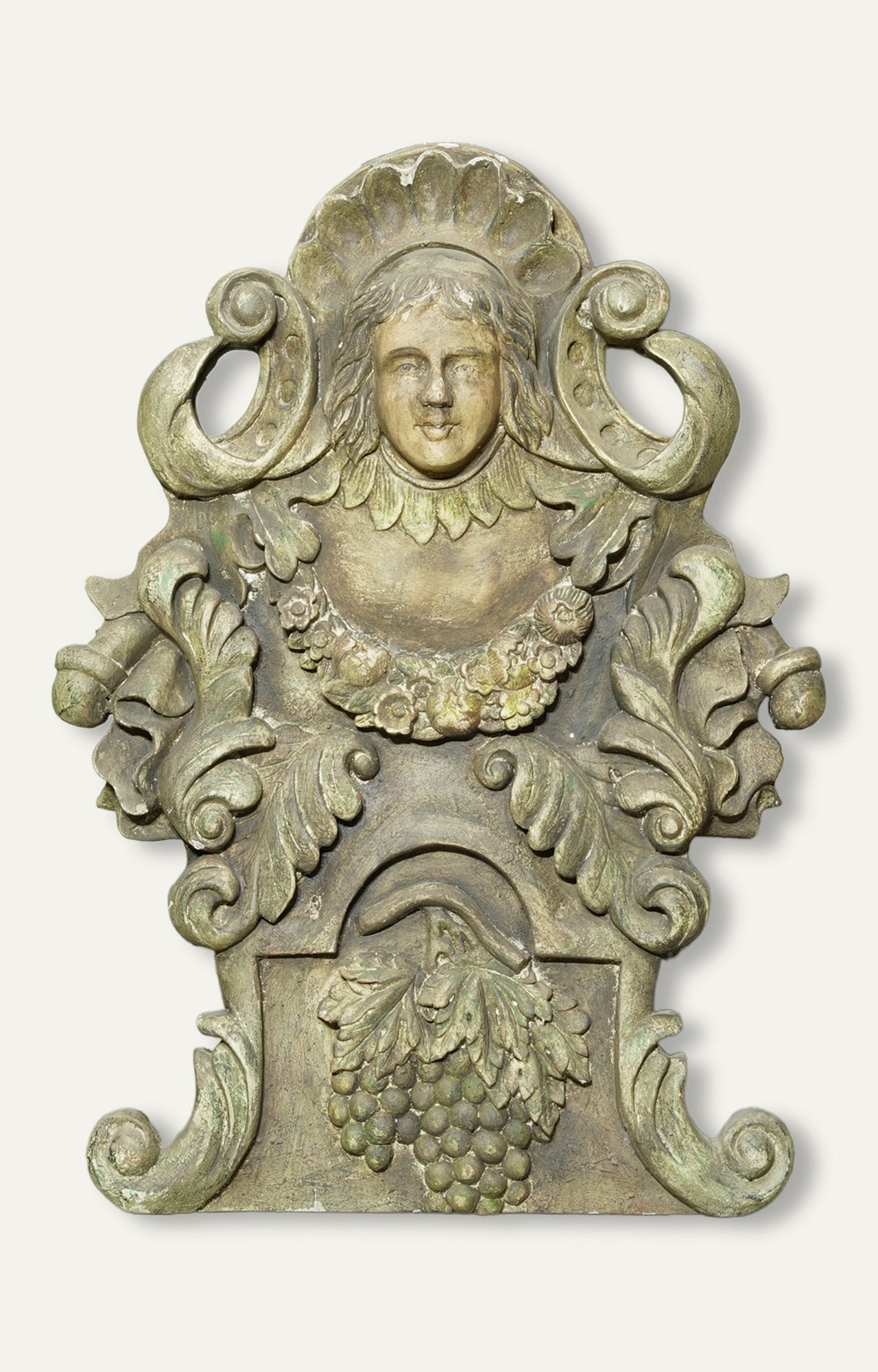 Renaissance Era Carved Wooden Panel