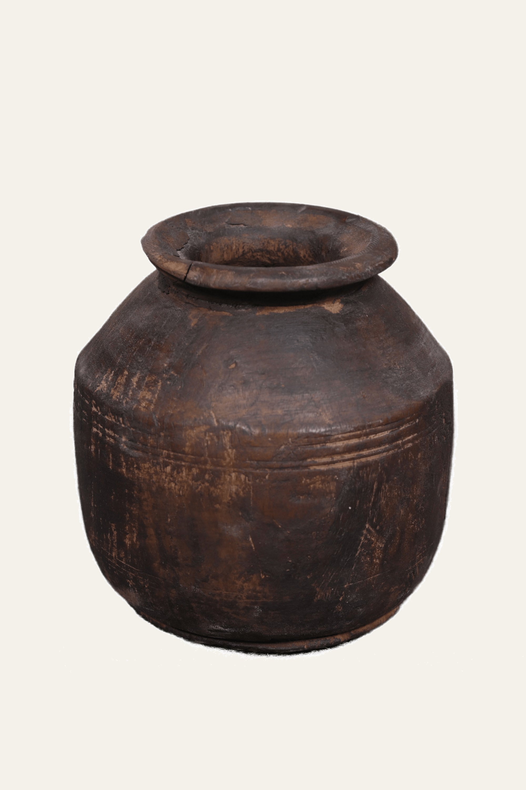 Himachal Heritage Wooden Planter Pot