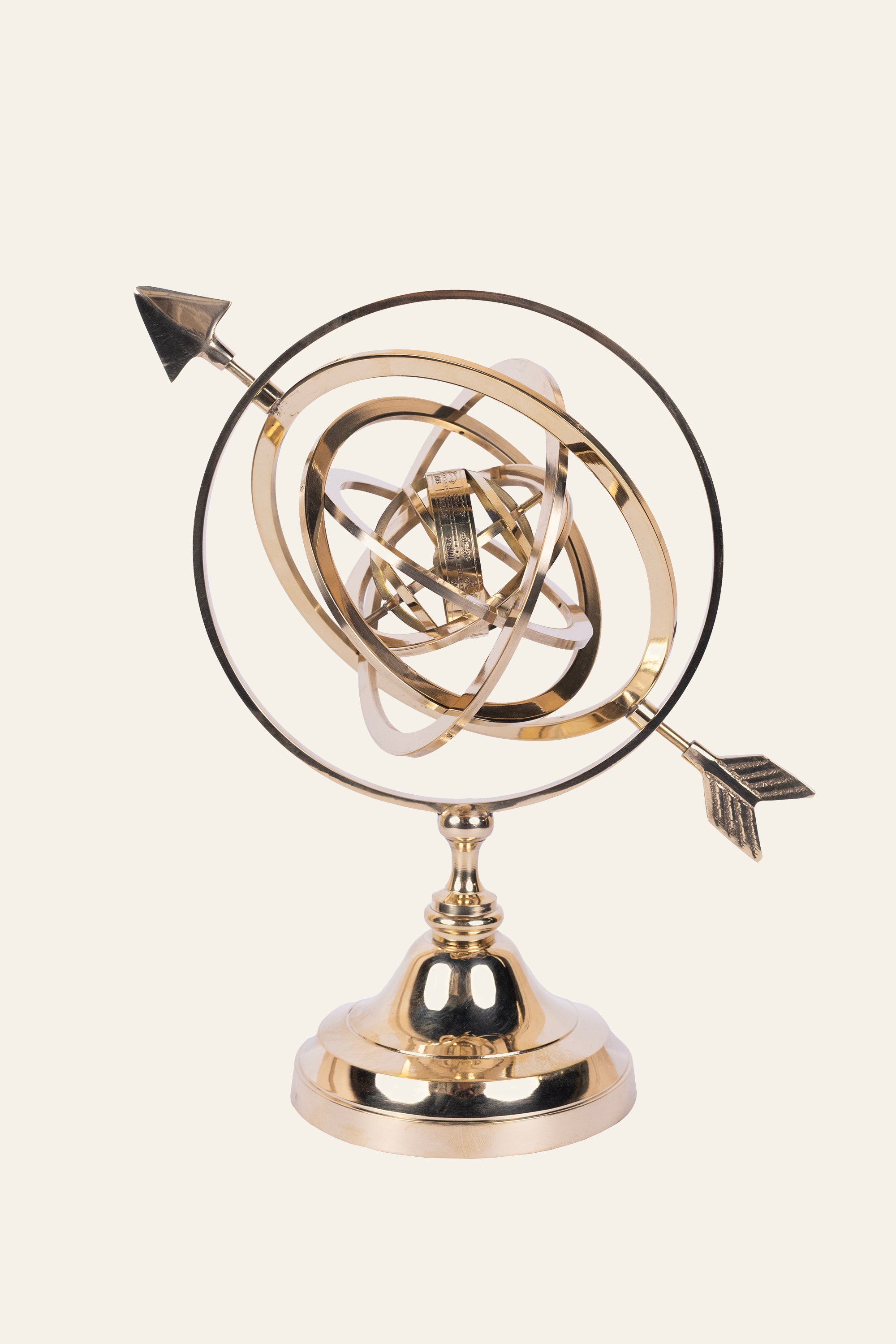 Nautical Brass Armillary Sphere with Six Rings
