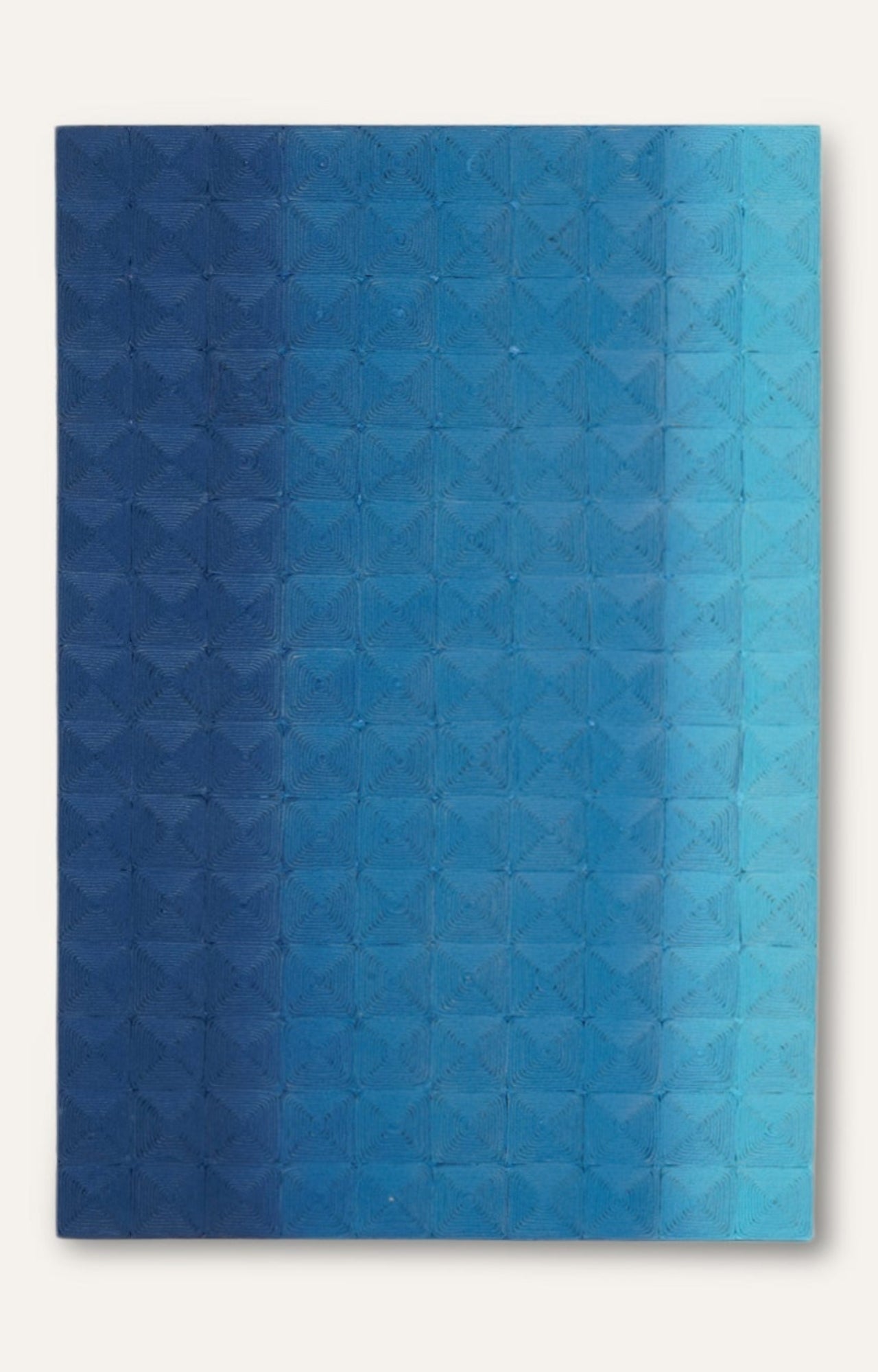Blue Shade Embossed 3d Wall Art
