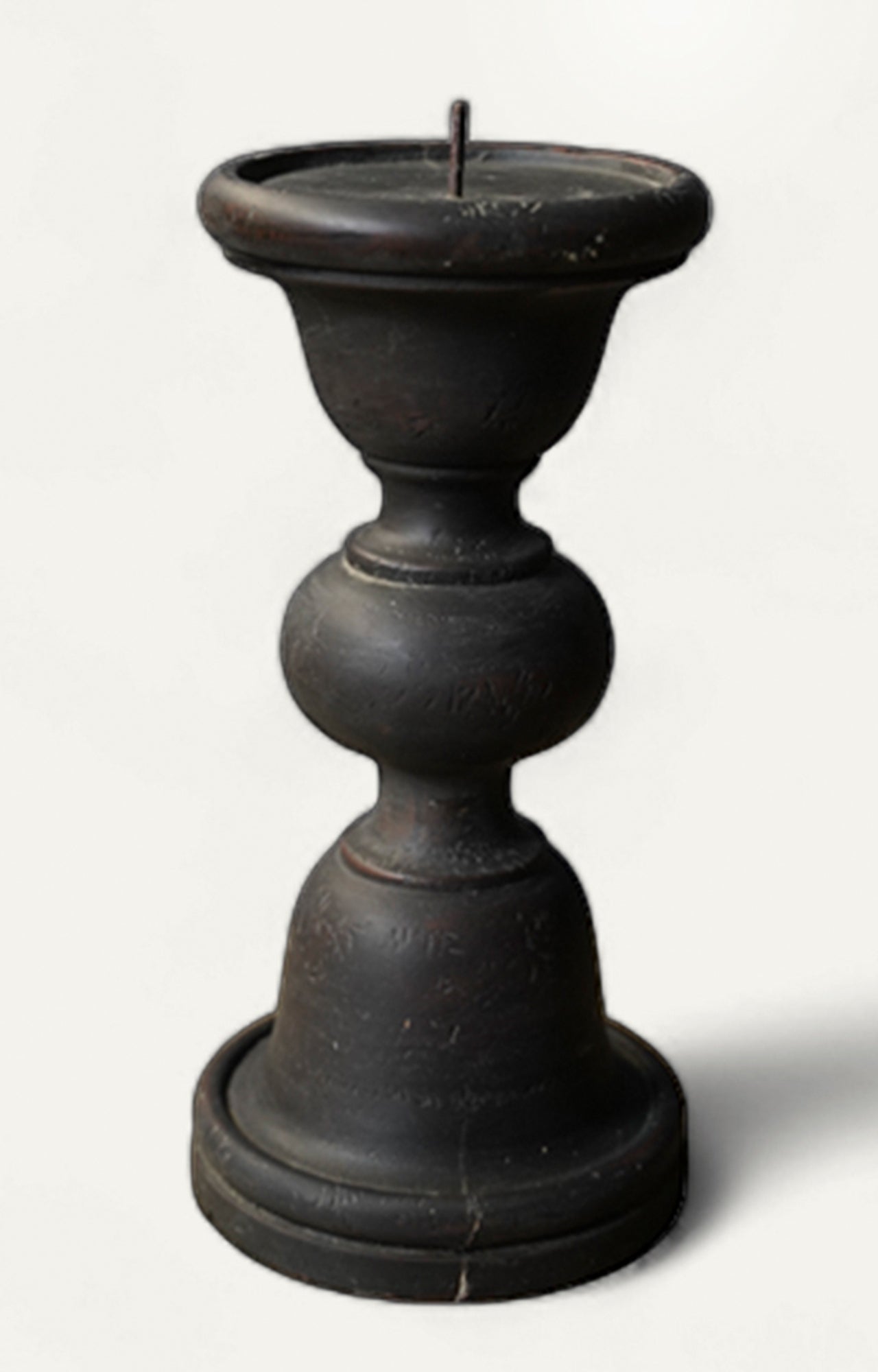 Modern Geometric wooden candle stand