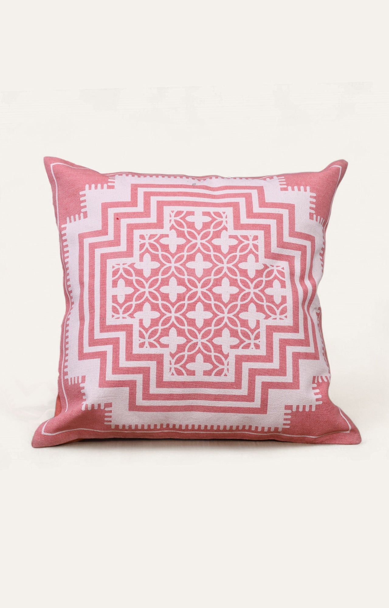 Pink City Cushion Cover