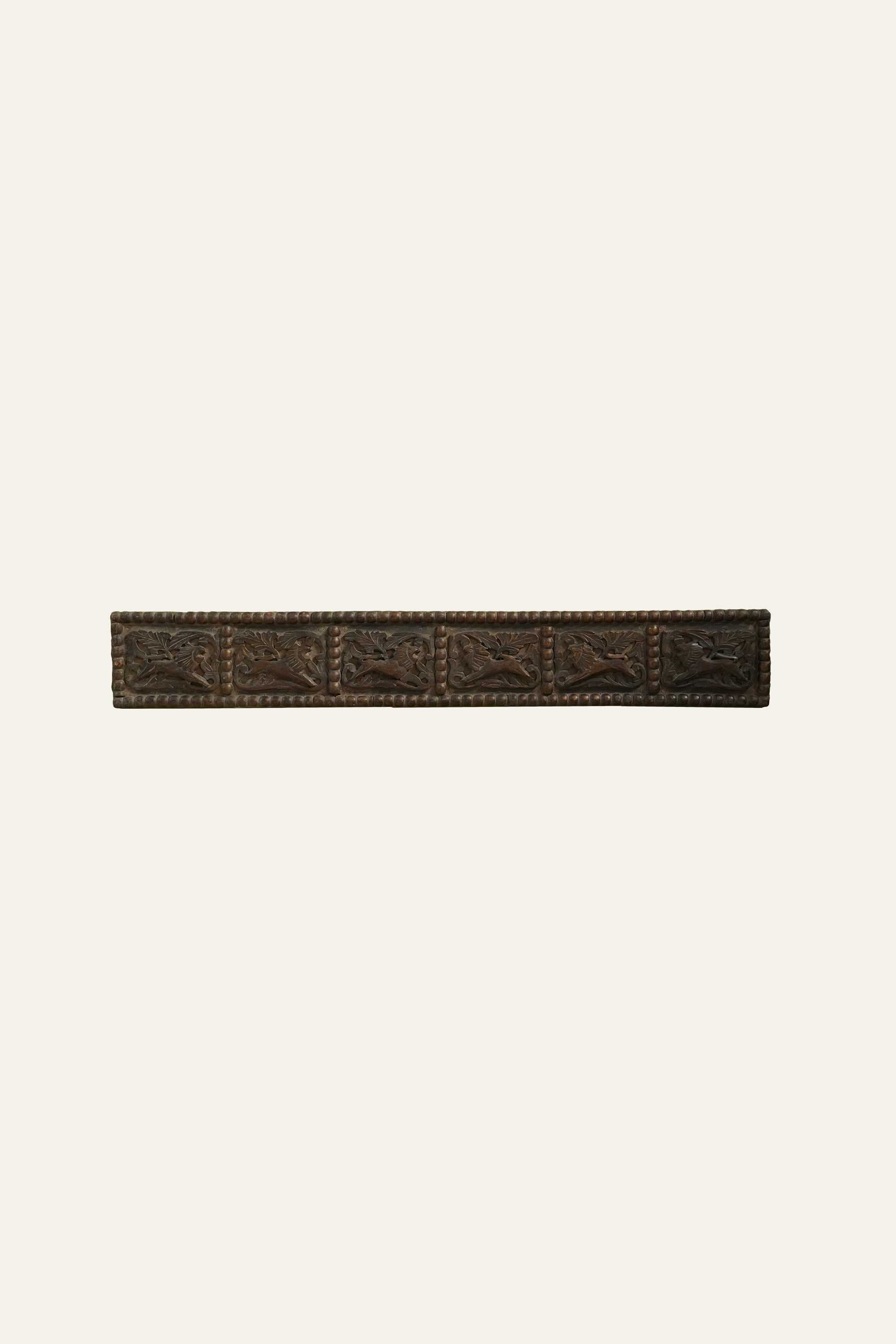 Mythical Lion Wooden Wall Panel