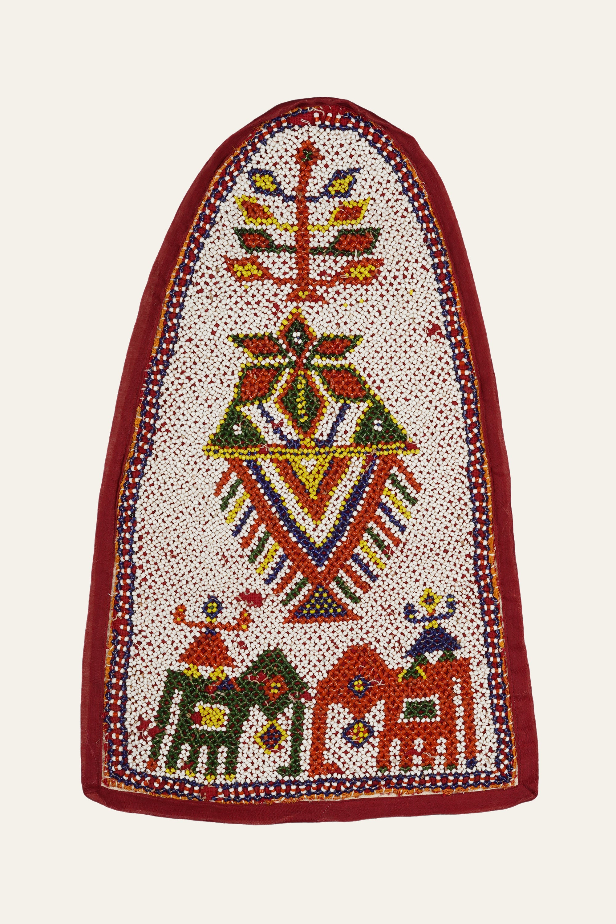 Gujarati Rabari Beaded Toran Textile Panel