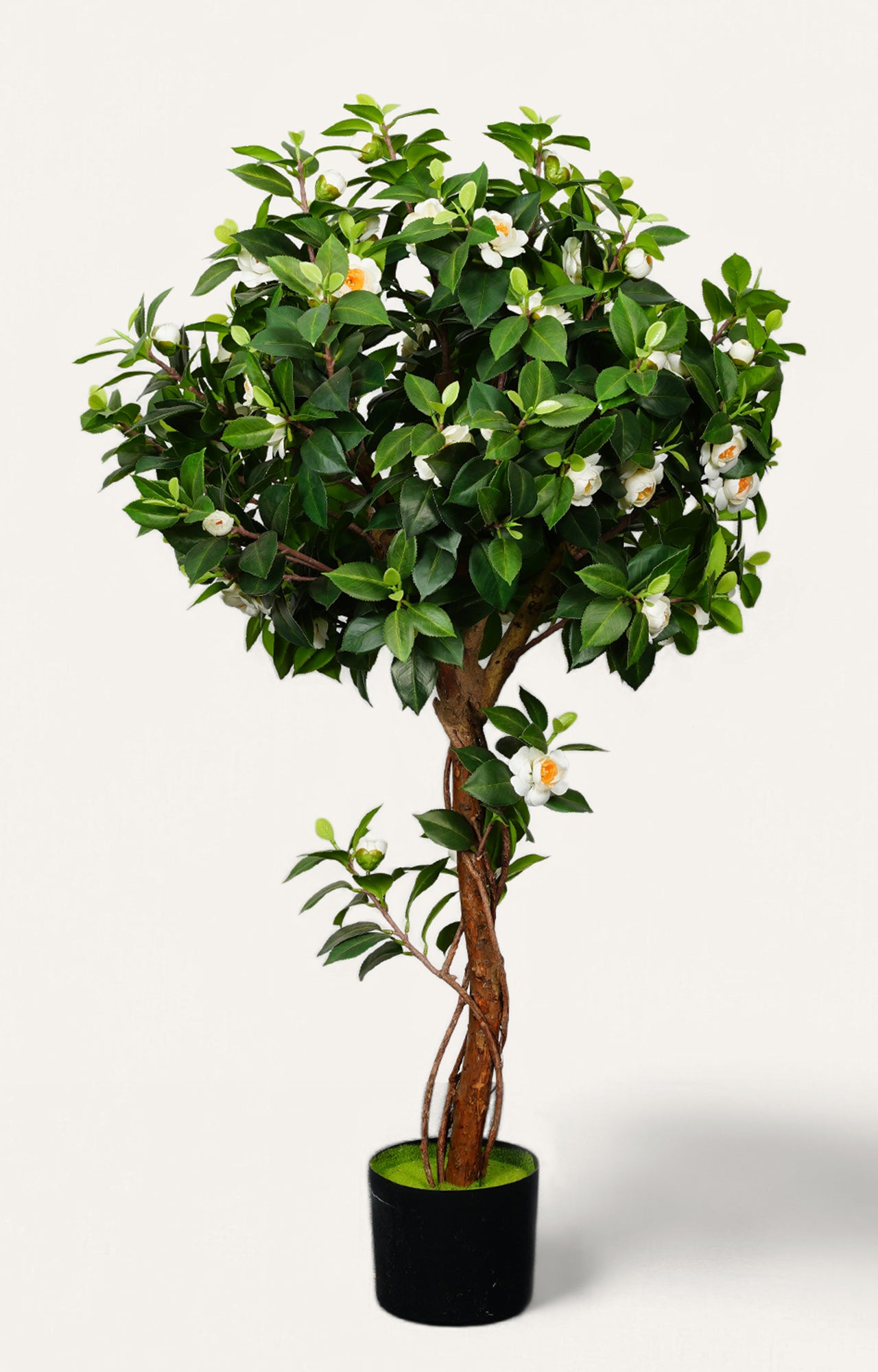 Artificial Camellia Topiary – 3 Feet