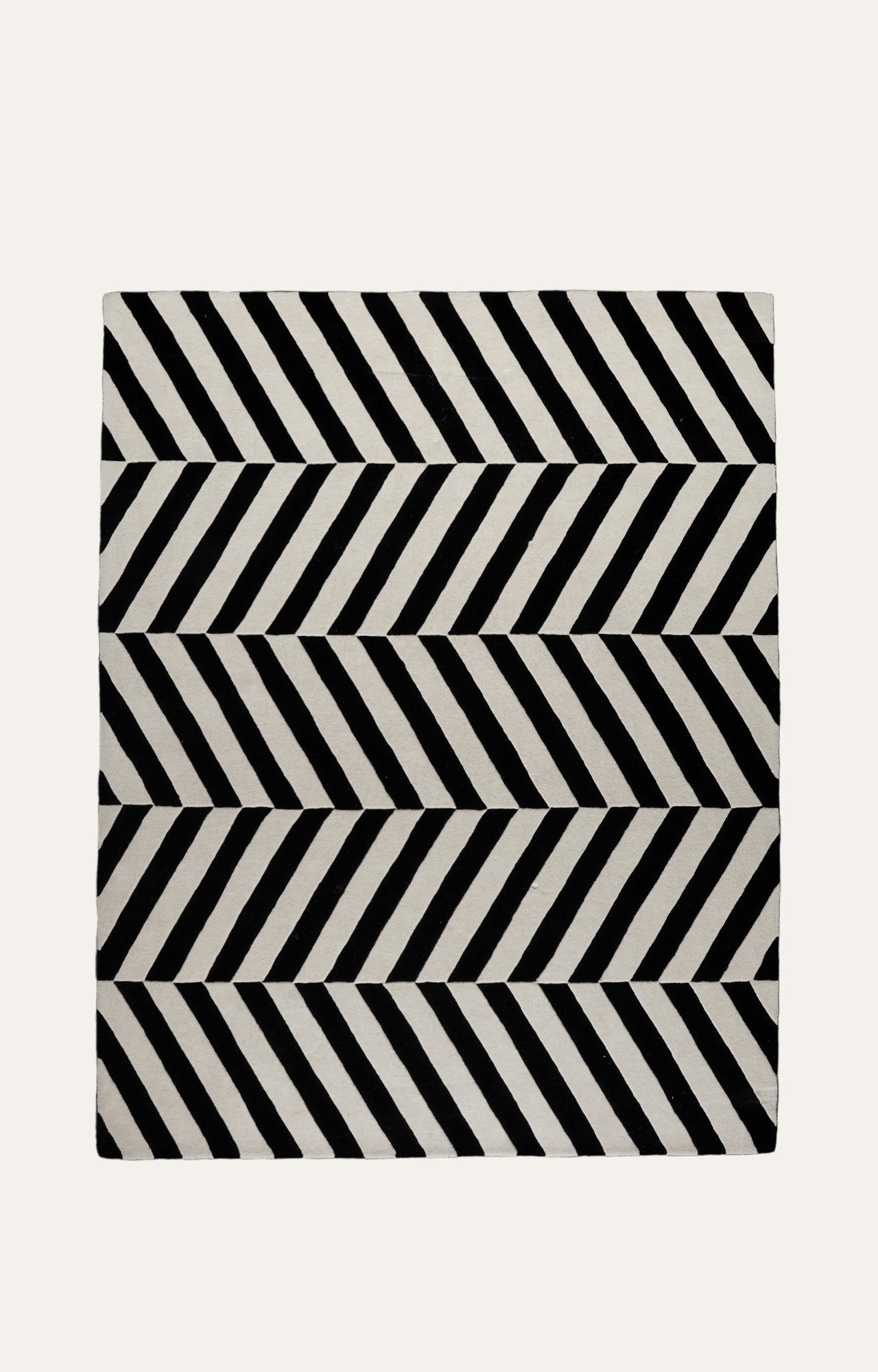 8 x 10 Ft Chevron Indusbar Carpet