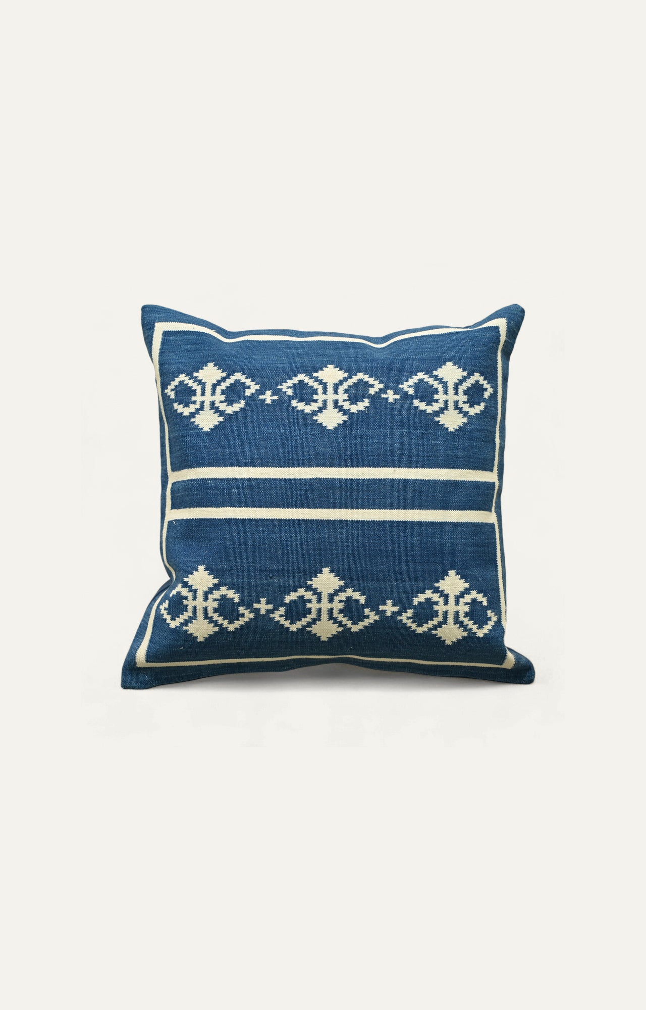 Handmade Cushion Cover - Indigo