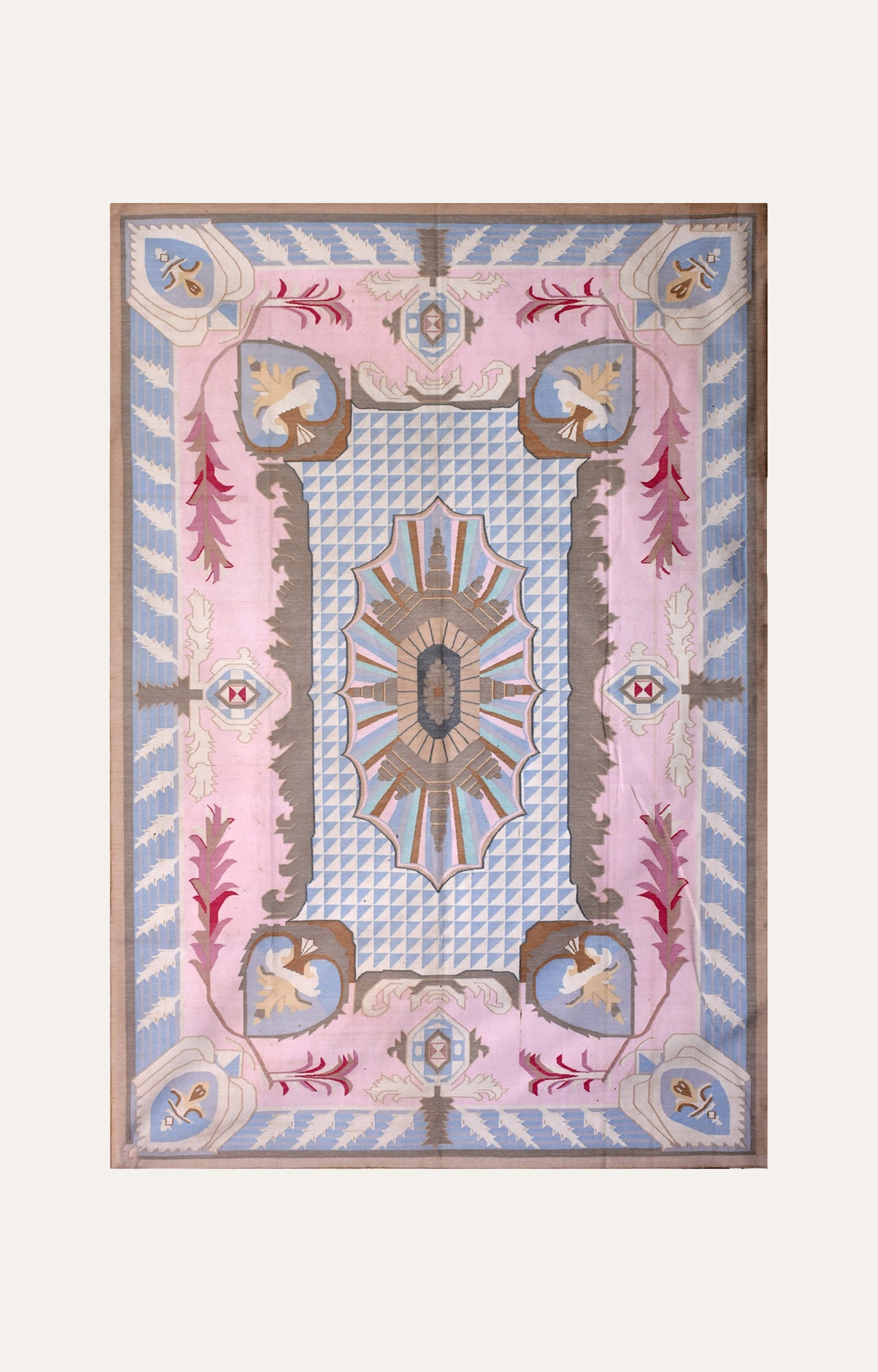 Pastel Reverie Cotton Rug