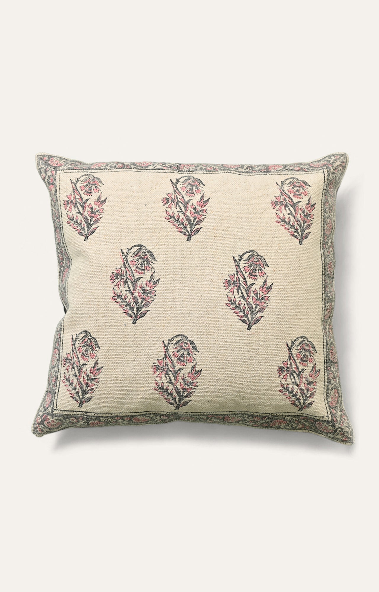 Floral Printed Handwoven Cushion Covers