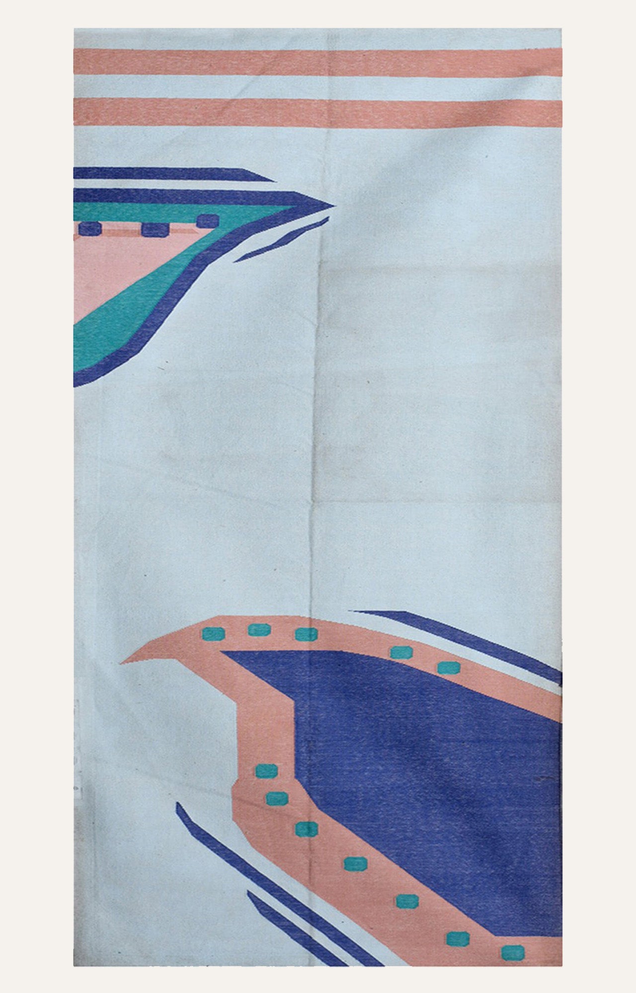 Abstract Breeze Cotton Runner