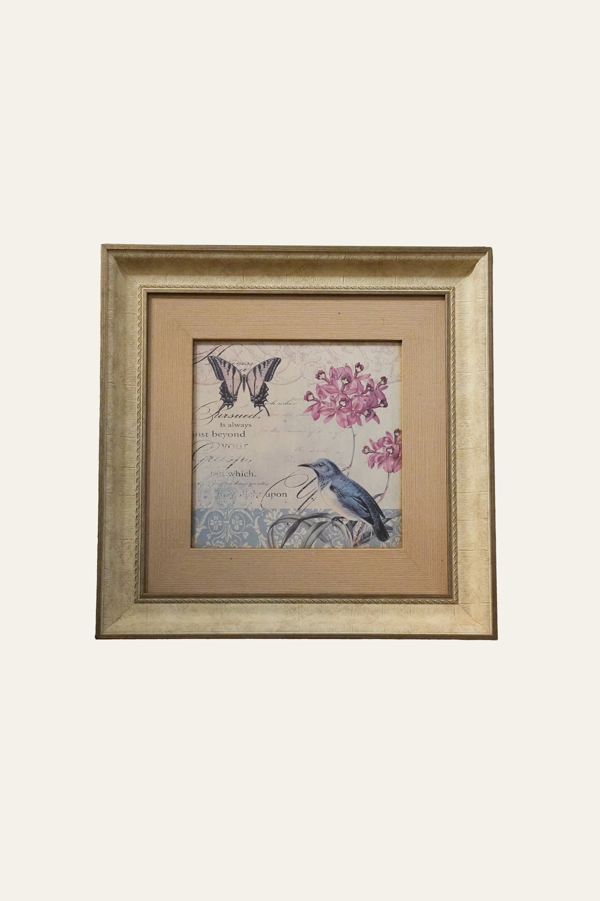 Nature-inspired Print with Double-Matted Frame