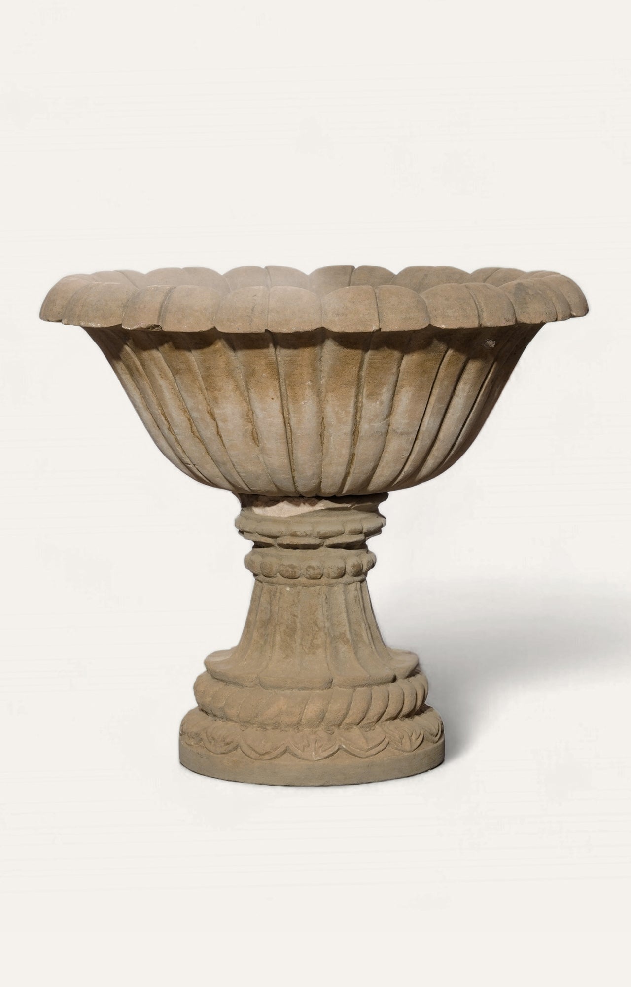 Concrete Garden Lotus Planter