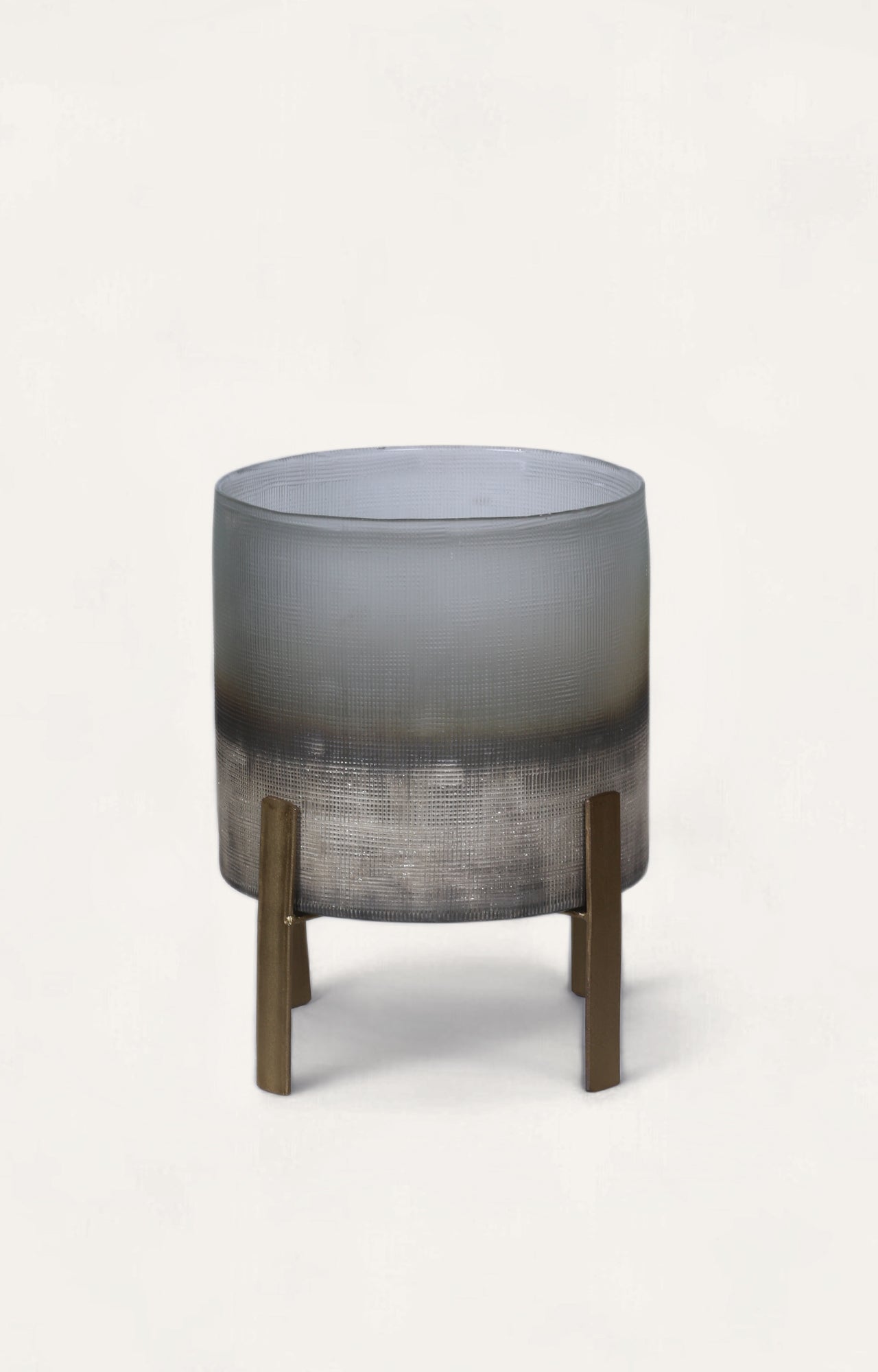 Twilight Hour Candle Stand ,Ombre Glass Candle Holder Small