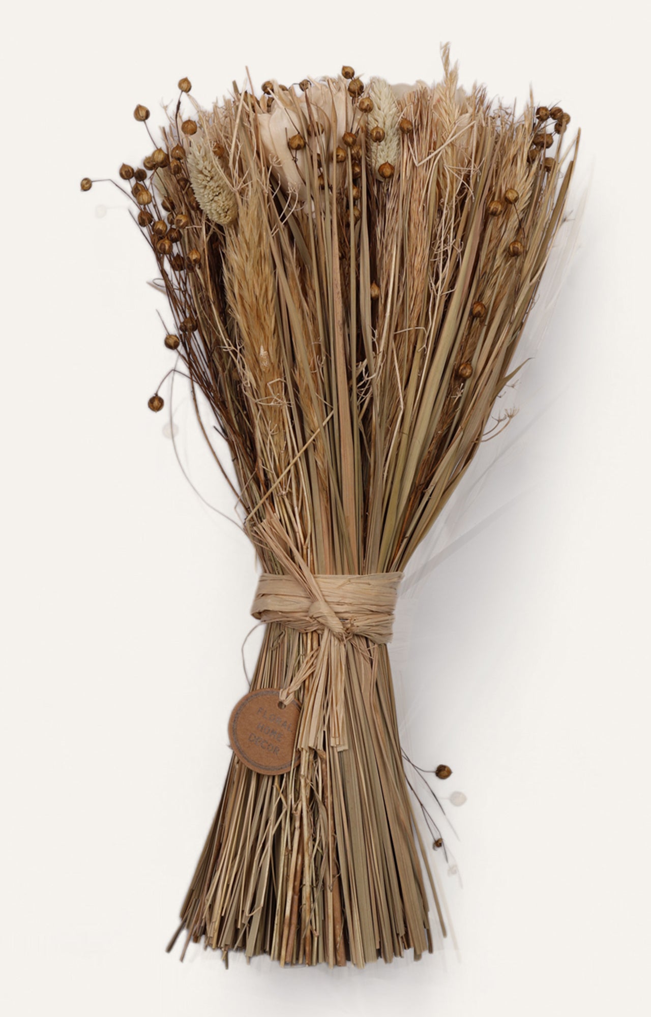 Hrysos Brown Dried Flower Bunch