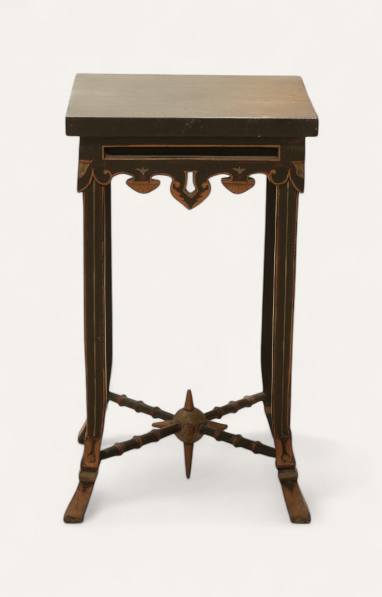 Moroccan Carved Peg Table
