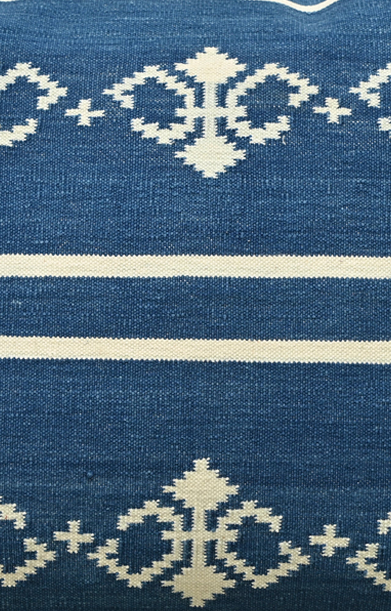Handmade Cushion Cover - Indigo